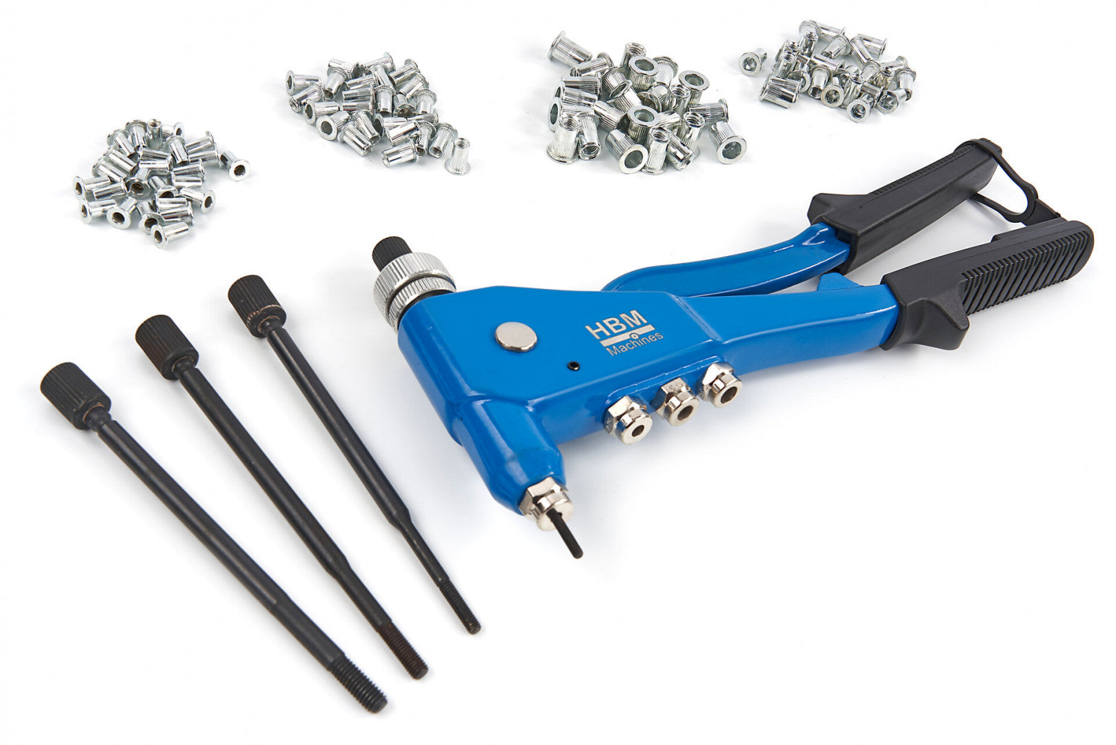 Sada klieští na nitovanie matíc m3-m6 106 kusov hbm machines holandsko