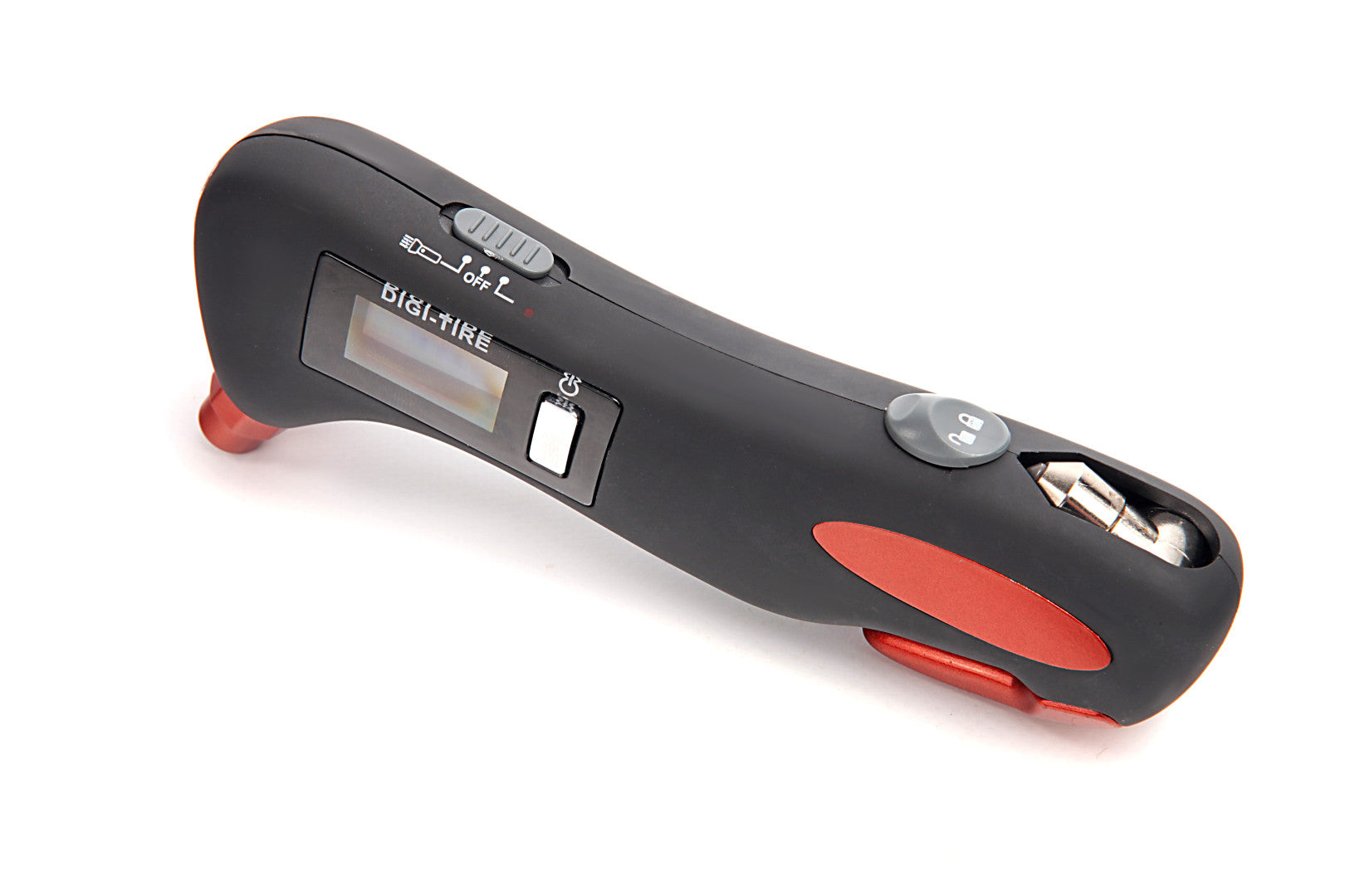 Digitálny tlakomer - manometer na meranie tlaku v pneumatikách 4v1 HBM Machines Holandsko