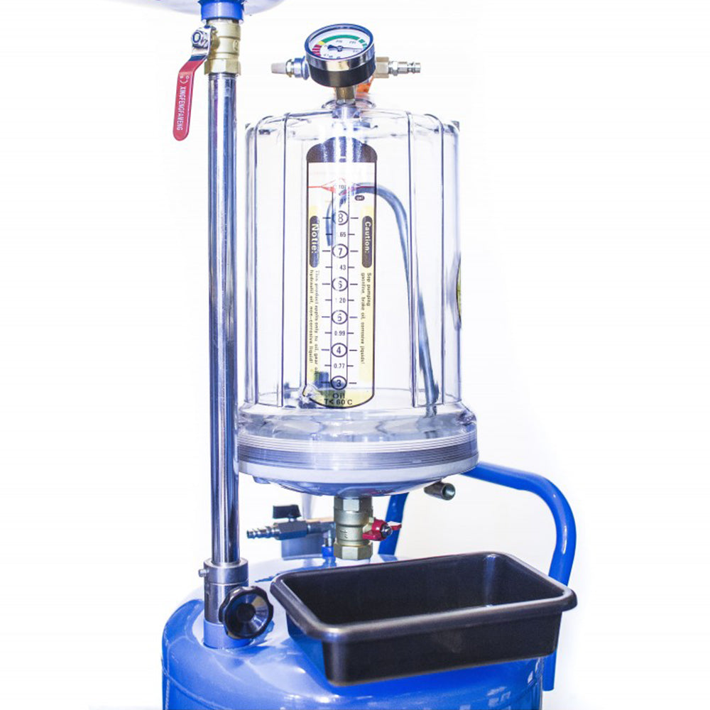 Pneumatická zberná nádoba na olej s odsávaním 80l M2