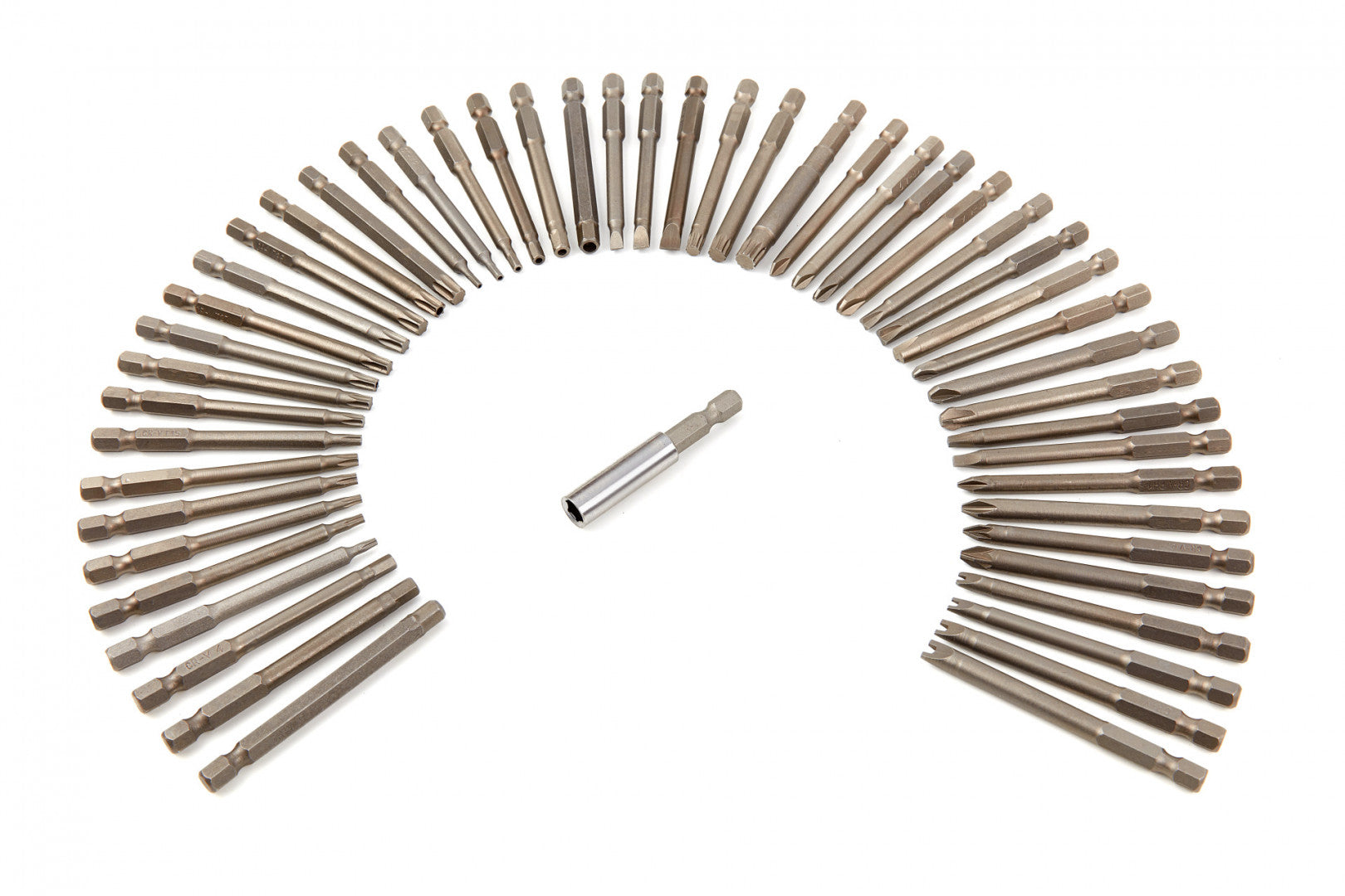 Sada 50 dlhých bitov na vŕtačku hbm machines holandsko