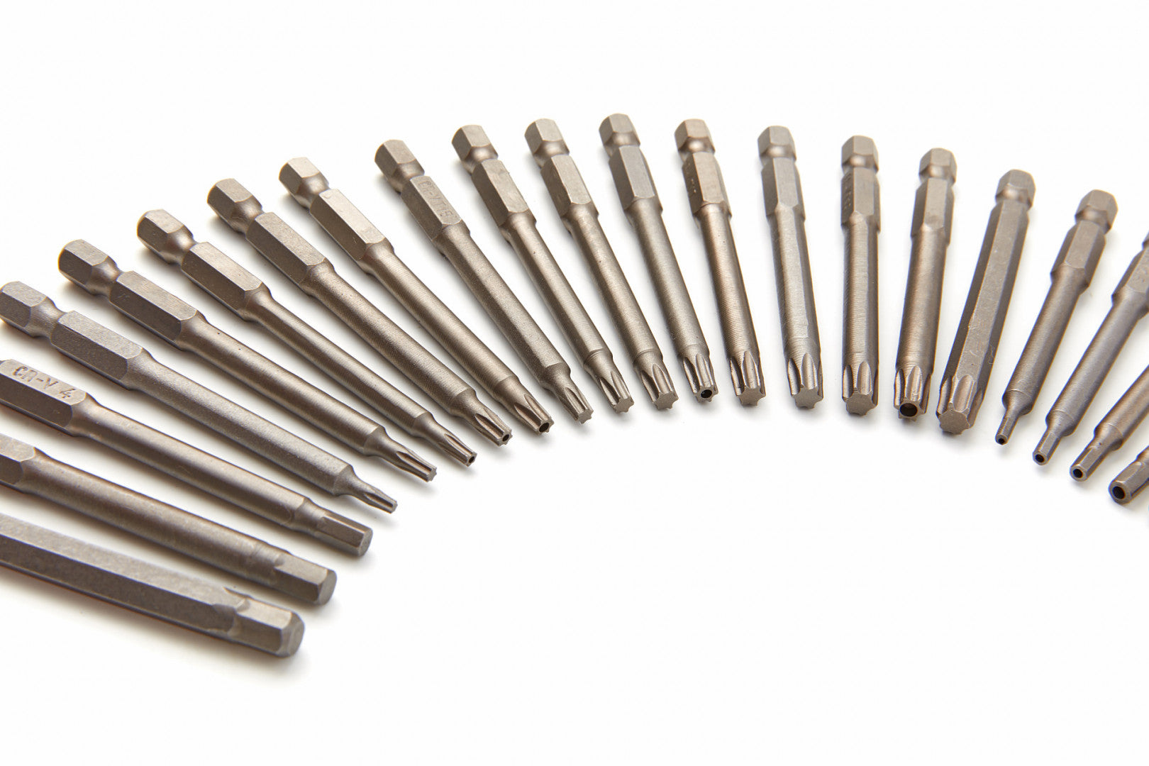 Sada 50 dlhých bitov na vŕtačku hbm machines holandsko