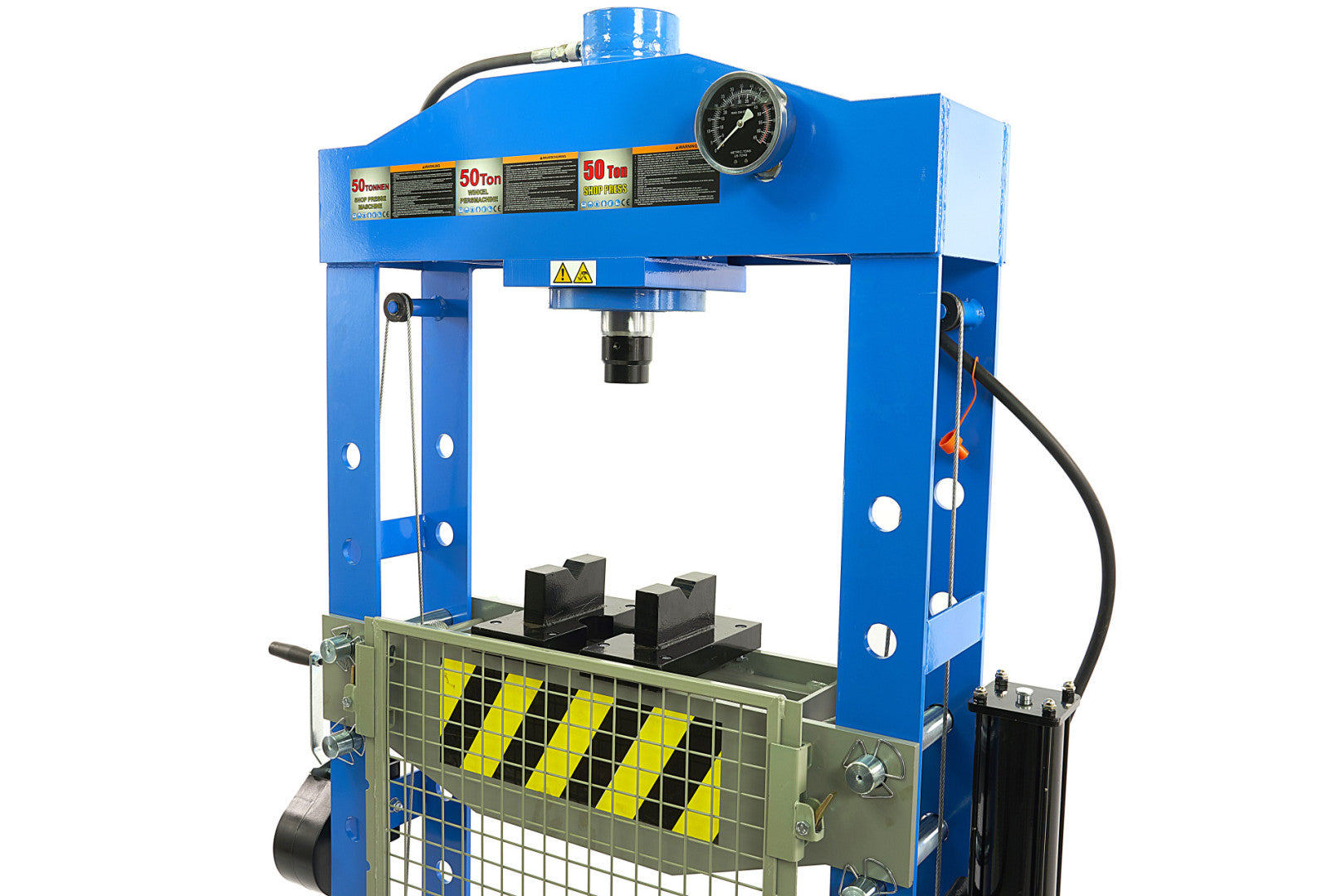 Stojanový hydropneumatický lis s ochranou 50t
