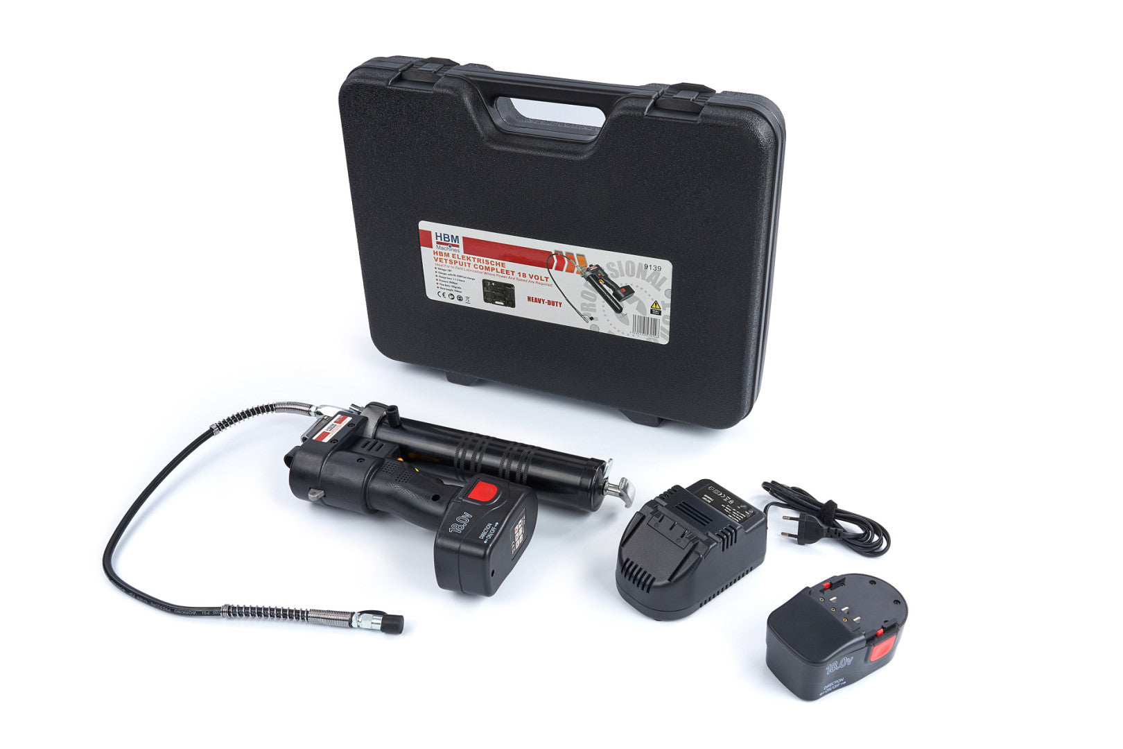 Akumulátorová mazacia pištoľ - maznica 18V