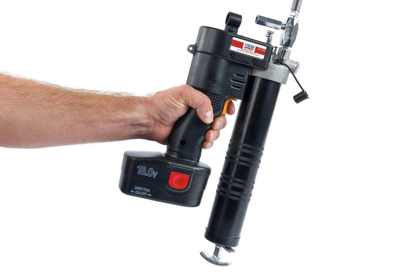 Akumulátorová mazacia pištoľ - maznica 18V