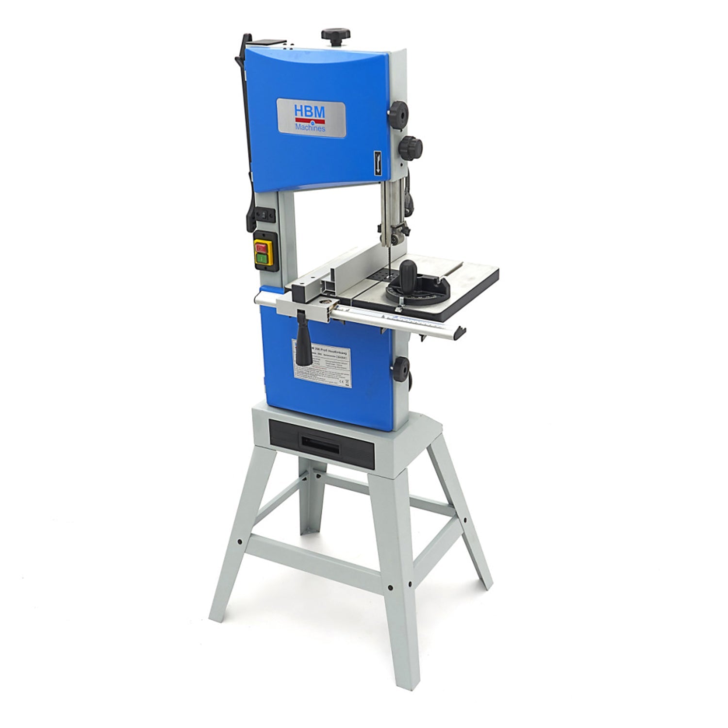 Profesionálna vertikálna pásová píla na drevo HBM 250, 230V, 375W