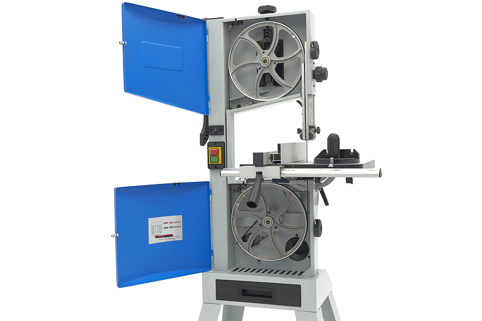 Profesionálna vertikálna pásová píla na drevo HBM 250, 230V, 375W