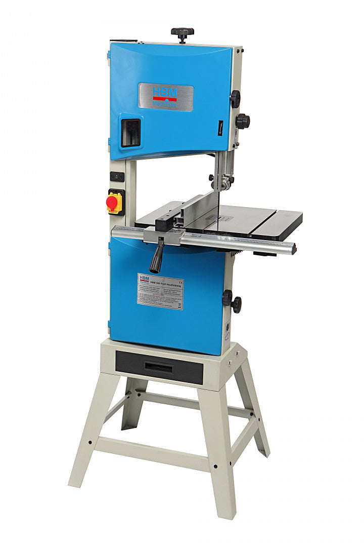 Profesionálna vertikálna pásová píla na drevo HBM 300, 230V, 750W