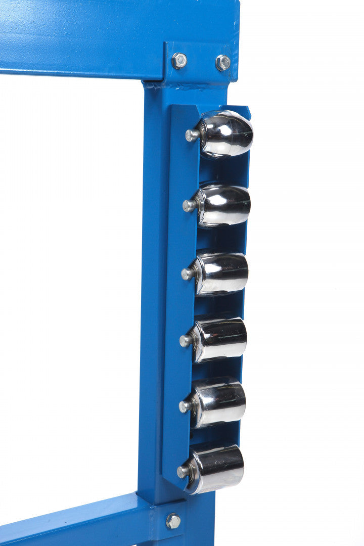 Stroj na tvarovanie plechu - anglické koleso HBM model 1