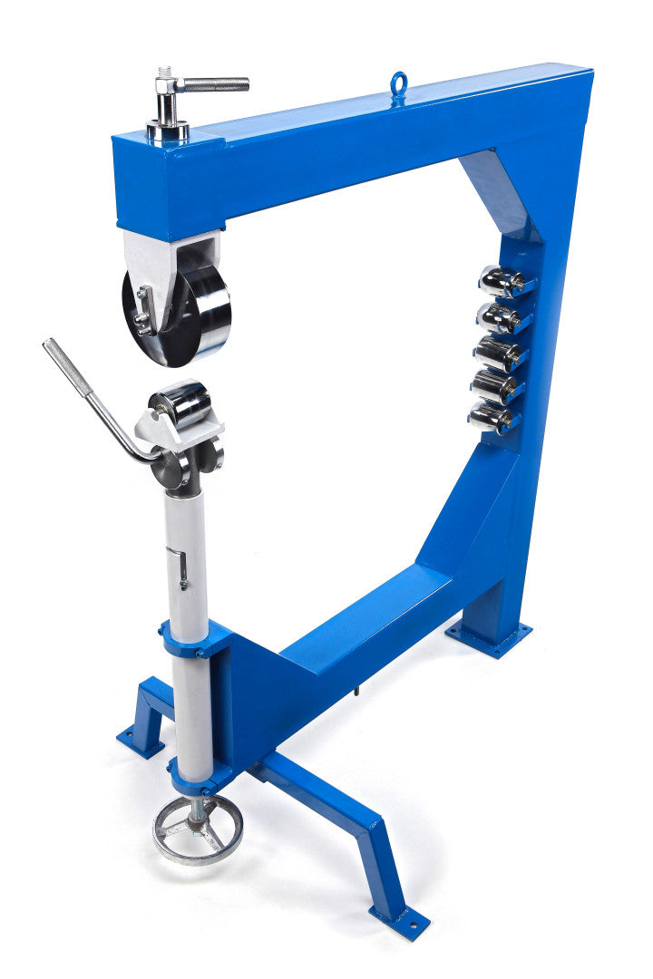 Stroj na tvarovanie plechu - anglické koleso HBM model 2