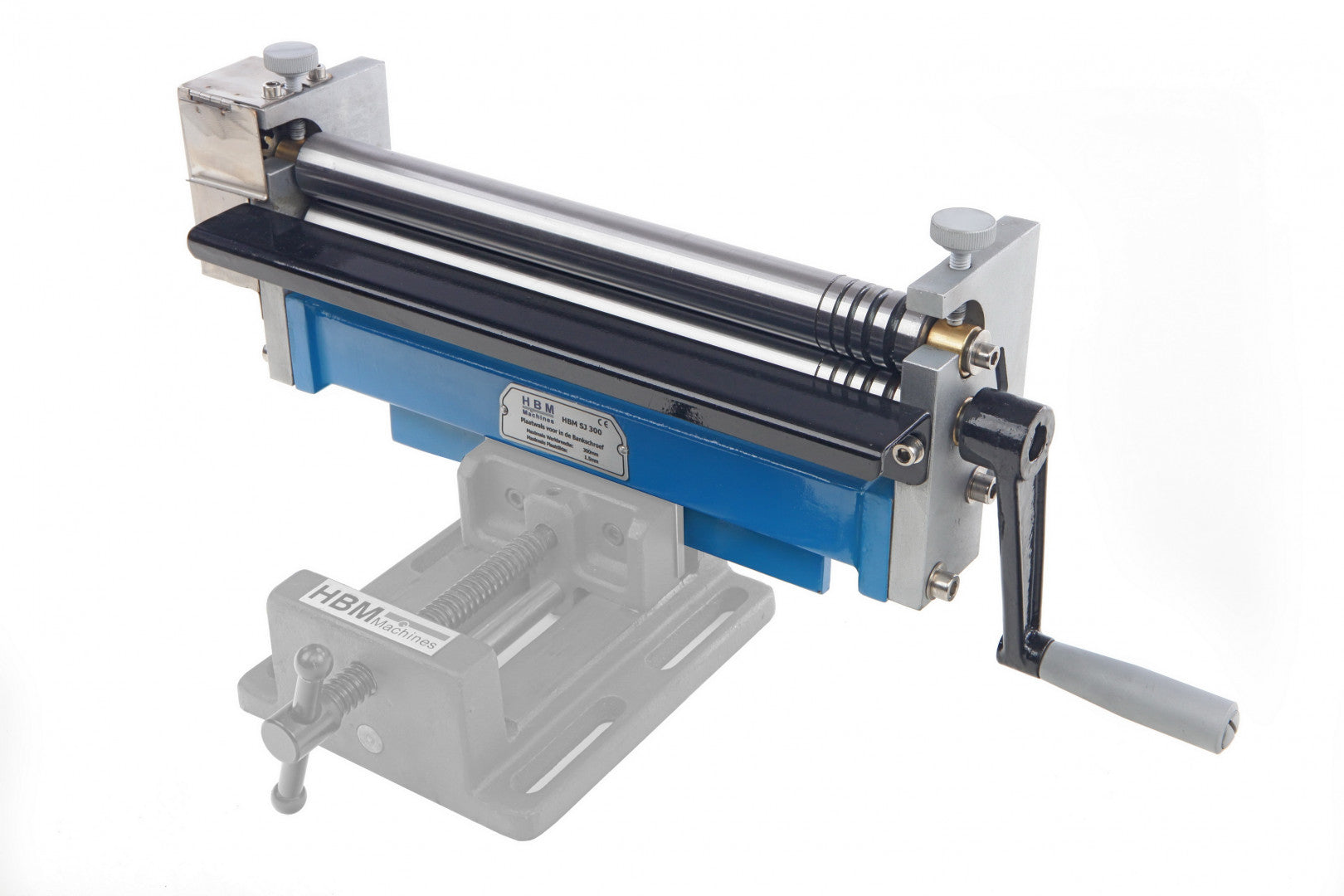 Ručná zakružovačka - ohýbačka plechu do zveráka 2,5 x 300mm HBM model 1