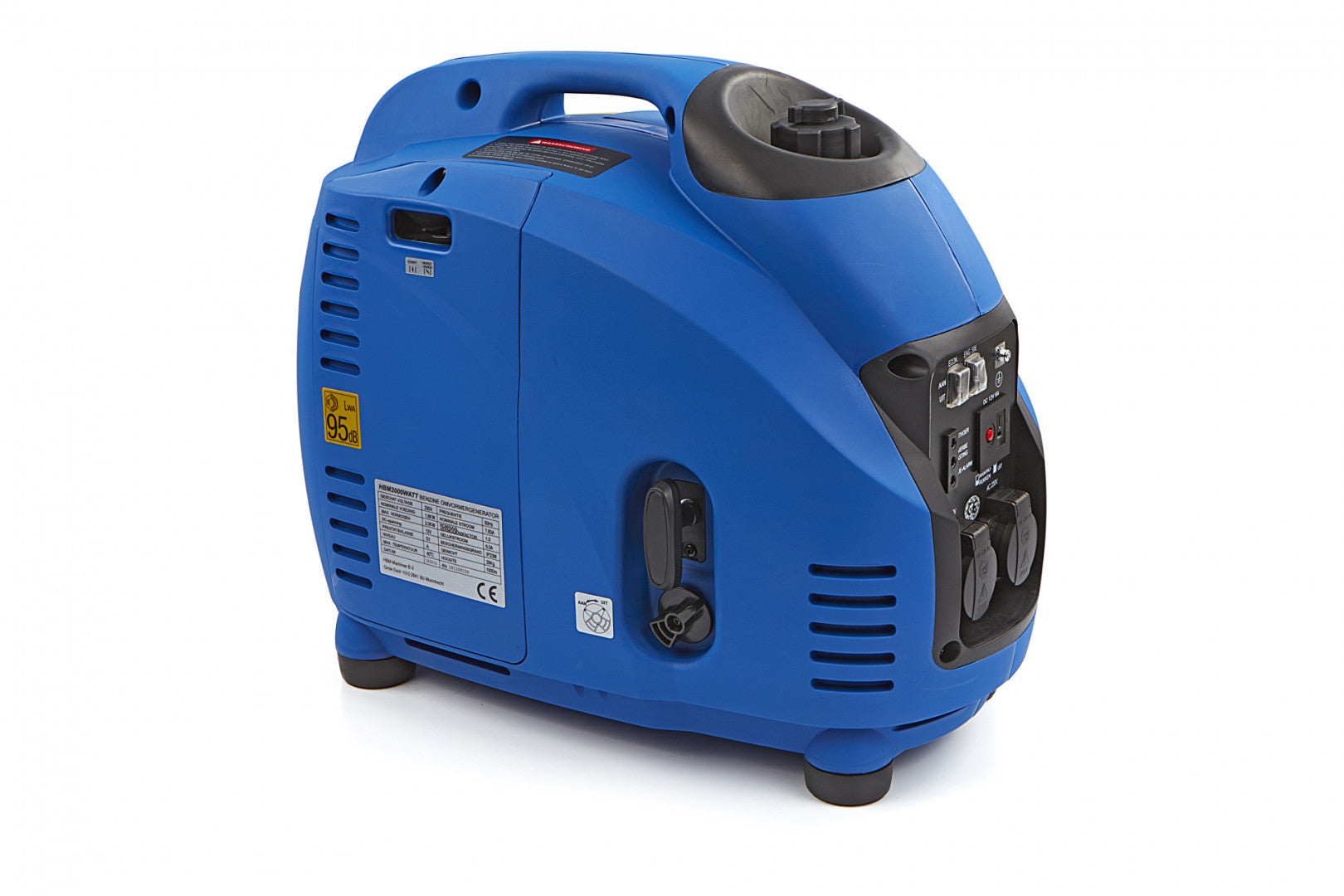 Invertorový benzínový generátor - elektrocentrála 2000W / 2kW HBM