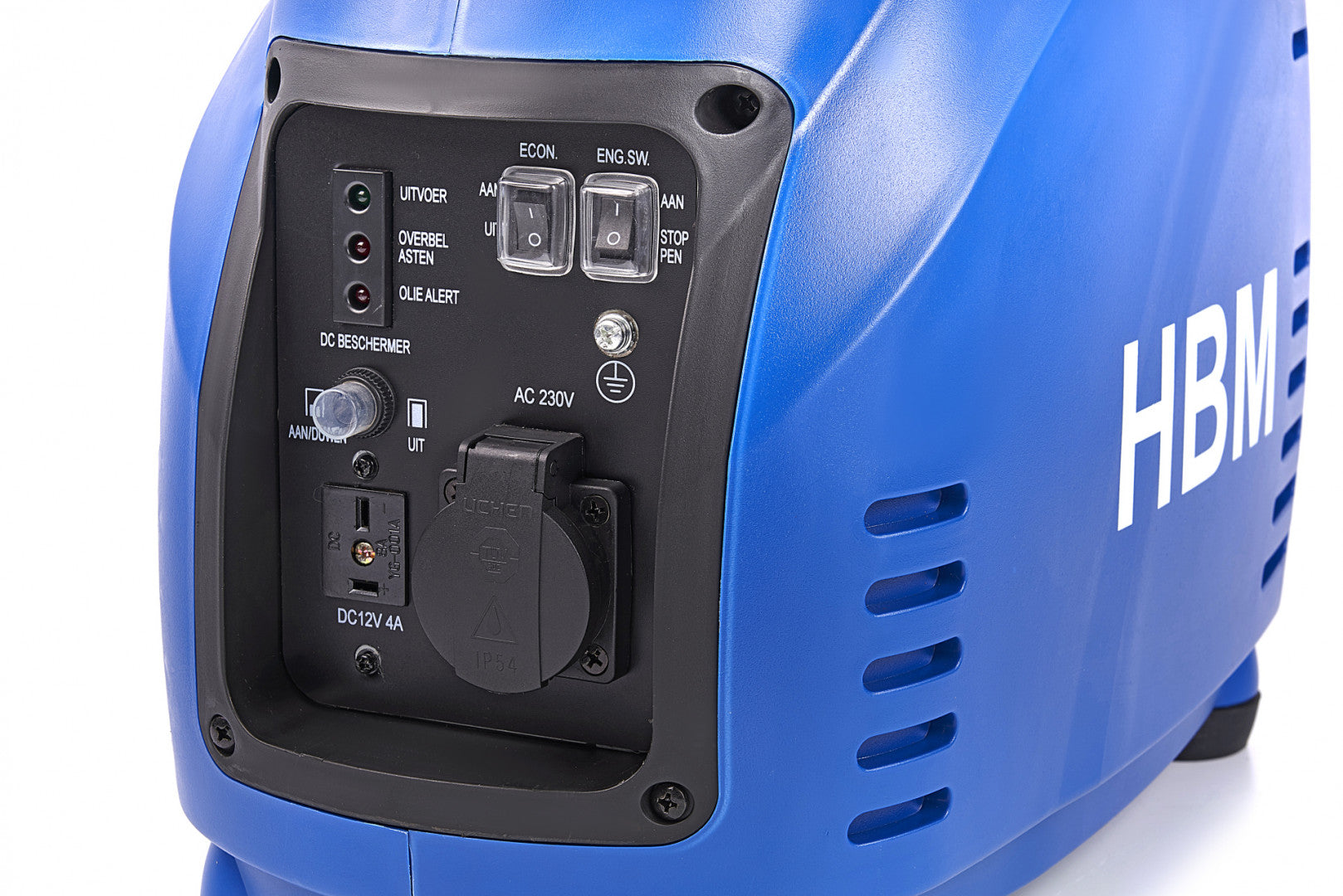 Invertorový benzínový generátor - elektrocentrála 1500W / 1,5kW HBM