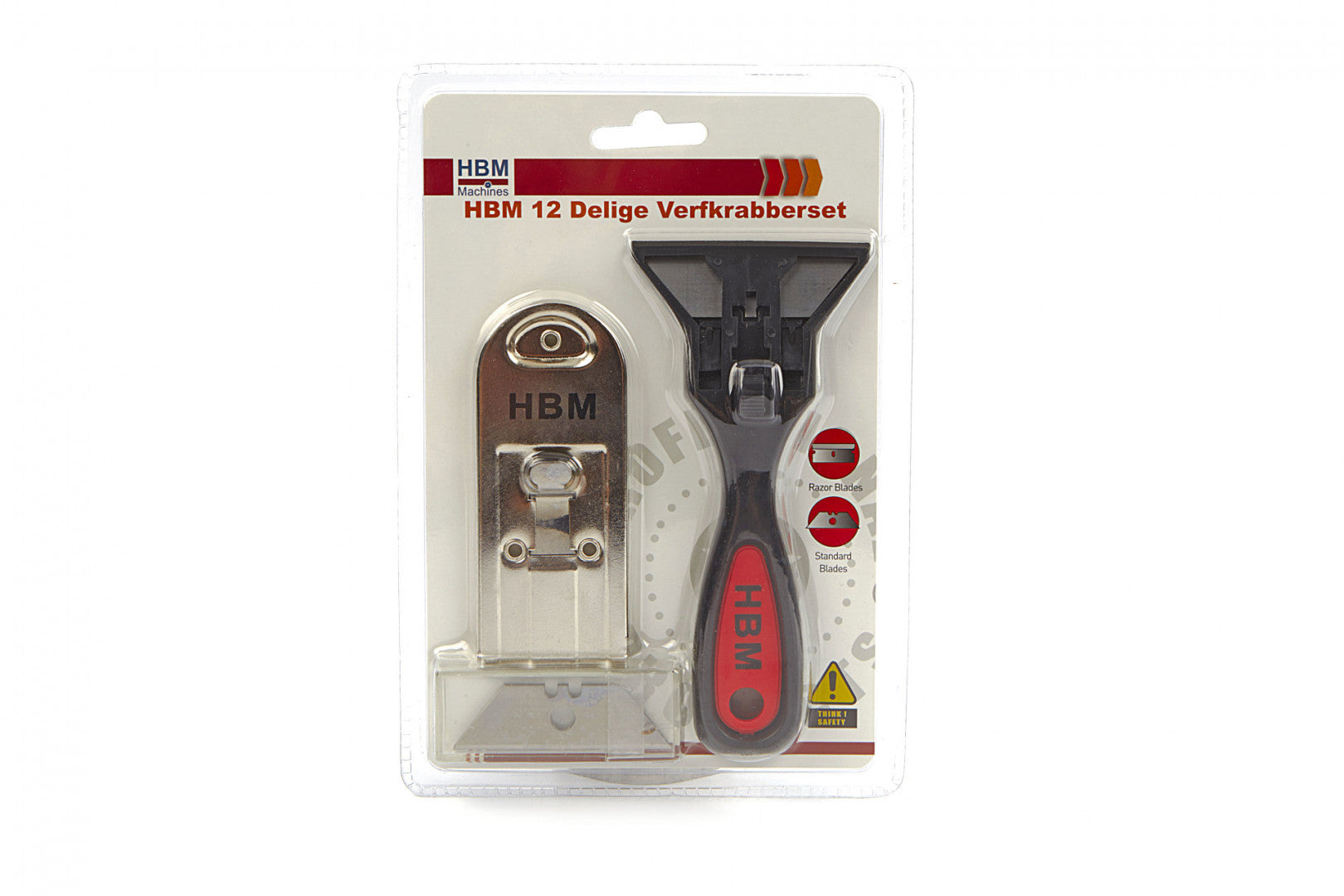 Škrabka s vymeniteľnými čepeľami 12 kusov