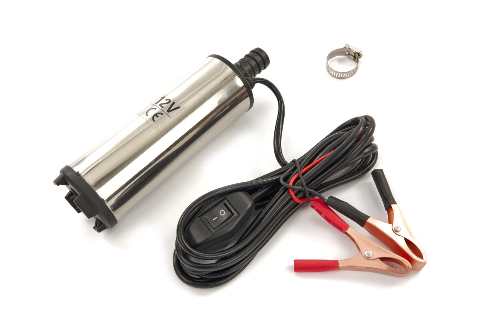 Ponorné čerpadlo na čerpanie nafty a iných kvapalín, nerezová oceľ, 12/24V, 40W HBM Machines Holandsko