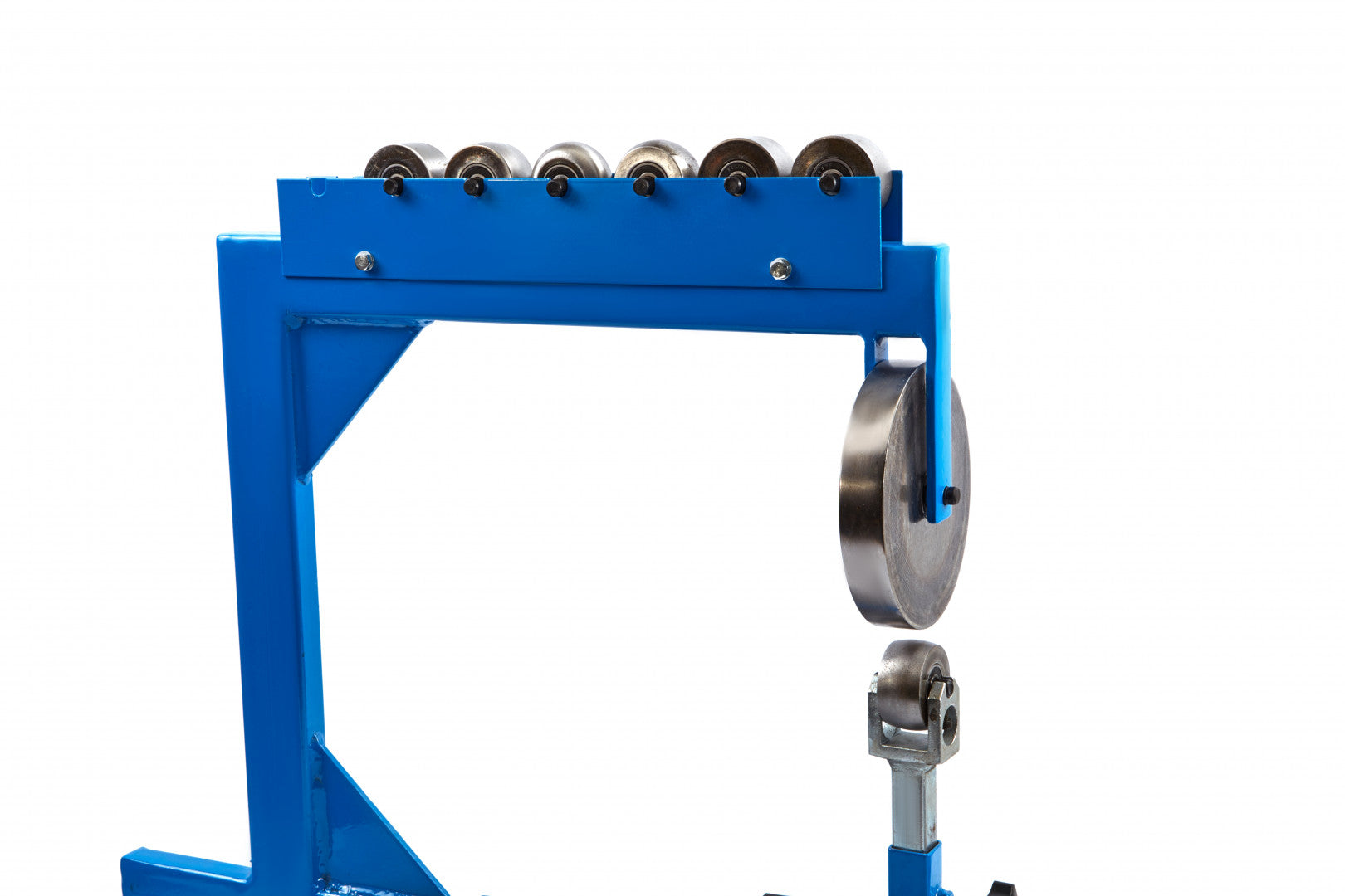 Mini anglické koleso - stroj na tvarovanie plechu s 8 valcami HBM