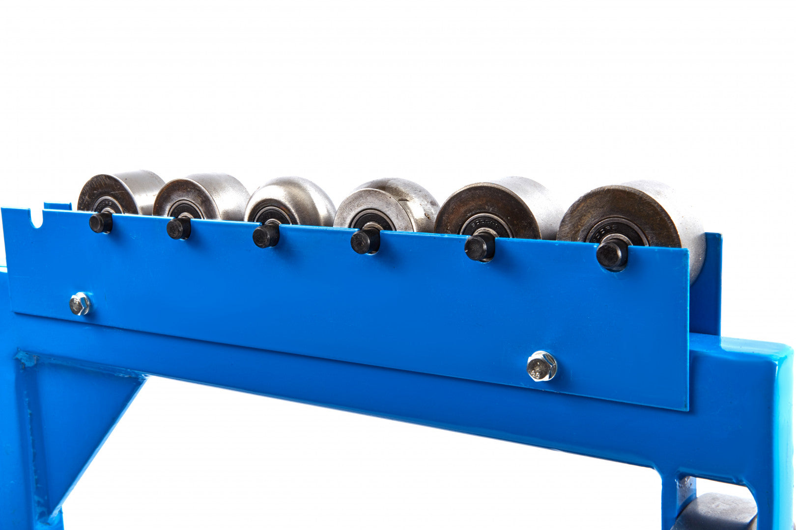 Mini anglické koleso - stroj na tvarovanie plechu s 8 valcami HBM