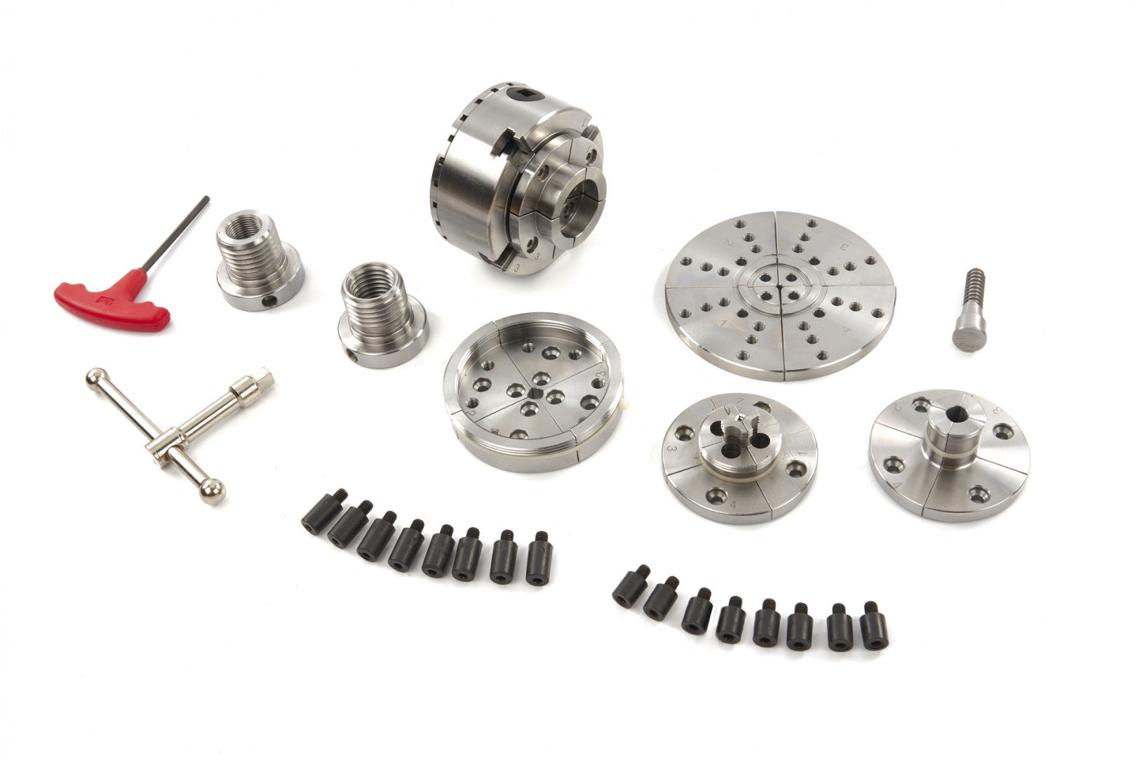 Sada profesionálnych skľučovadiel na sústruh na drevo 95 mm hbm