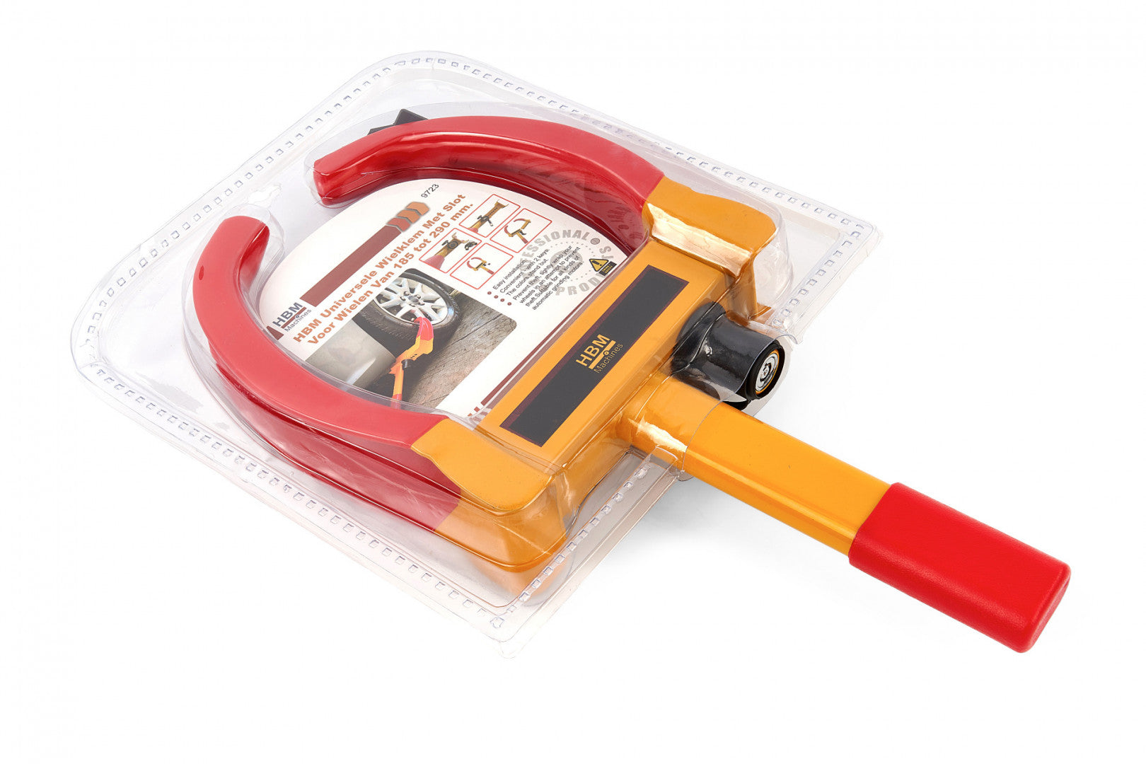 Zámok proti krádeži na koleso 185–290 mm