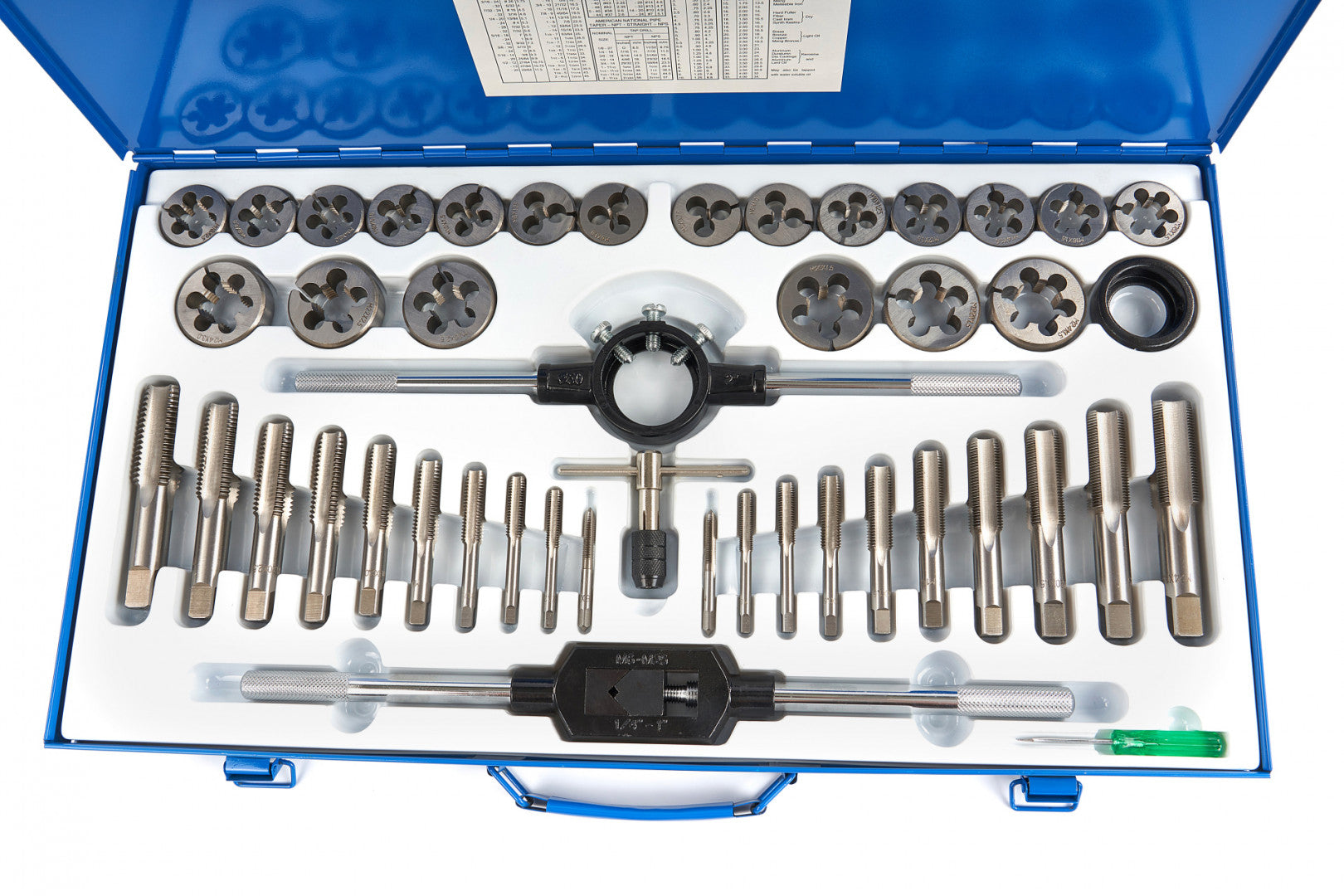 Súprava závitníkov a závitových očiek 46ks M6 - M24 HBM Machines Holandsko