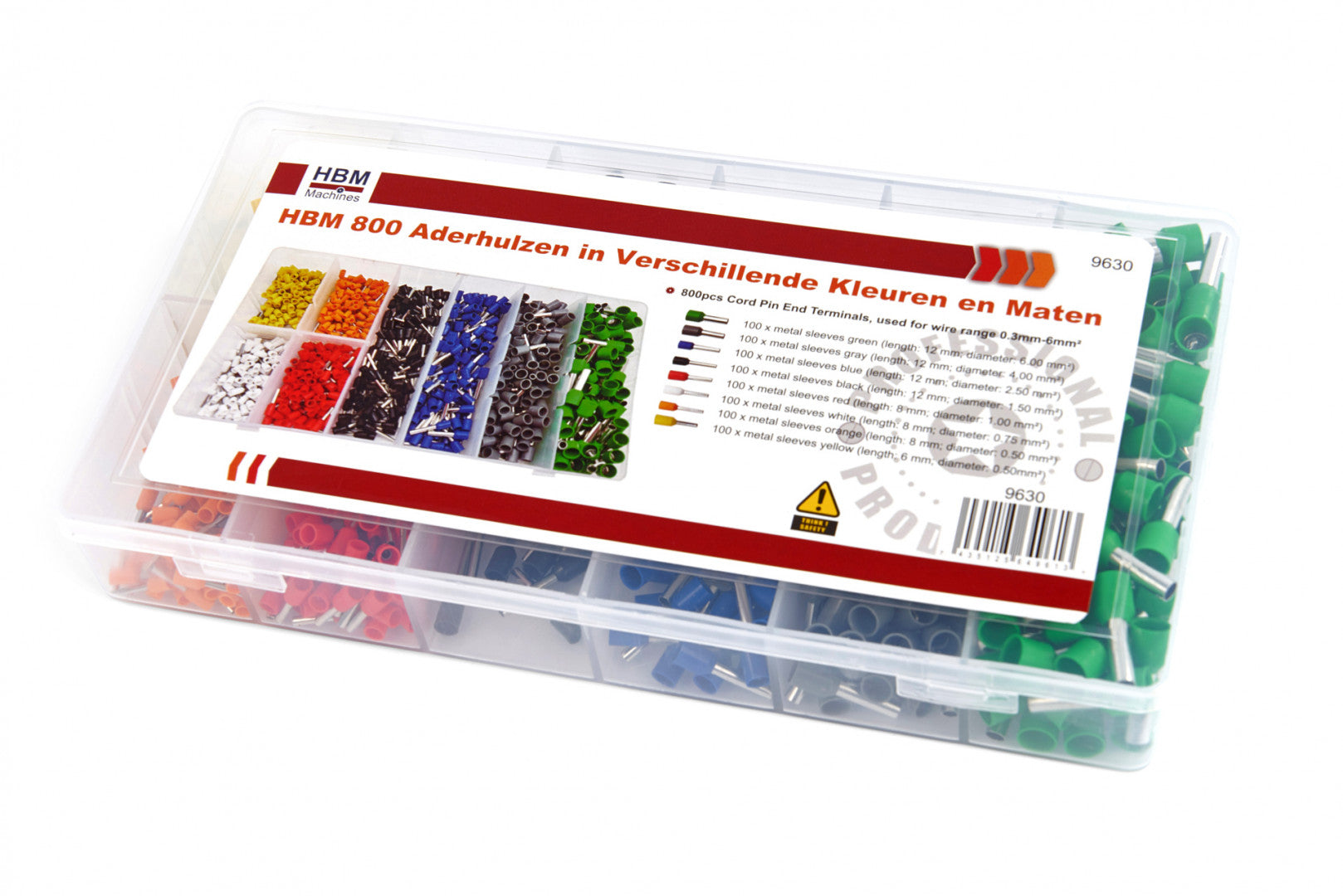 Sada káblových konektorov 800 kusov hbm