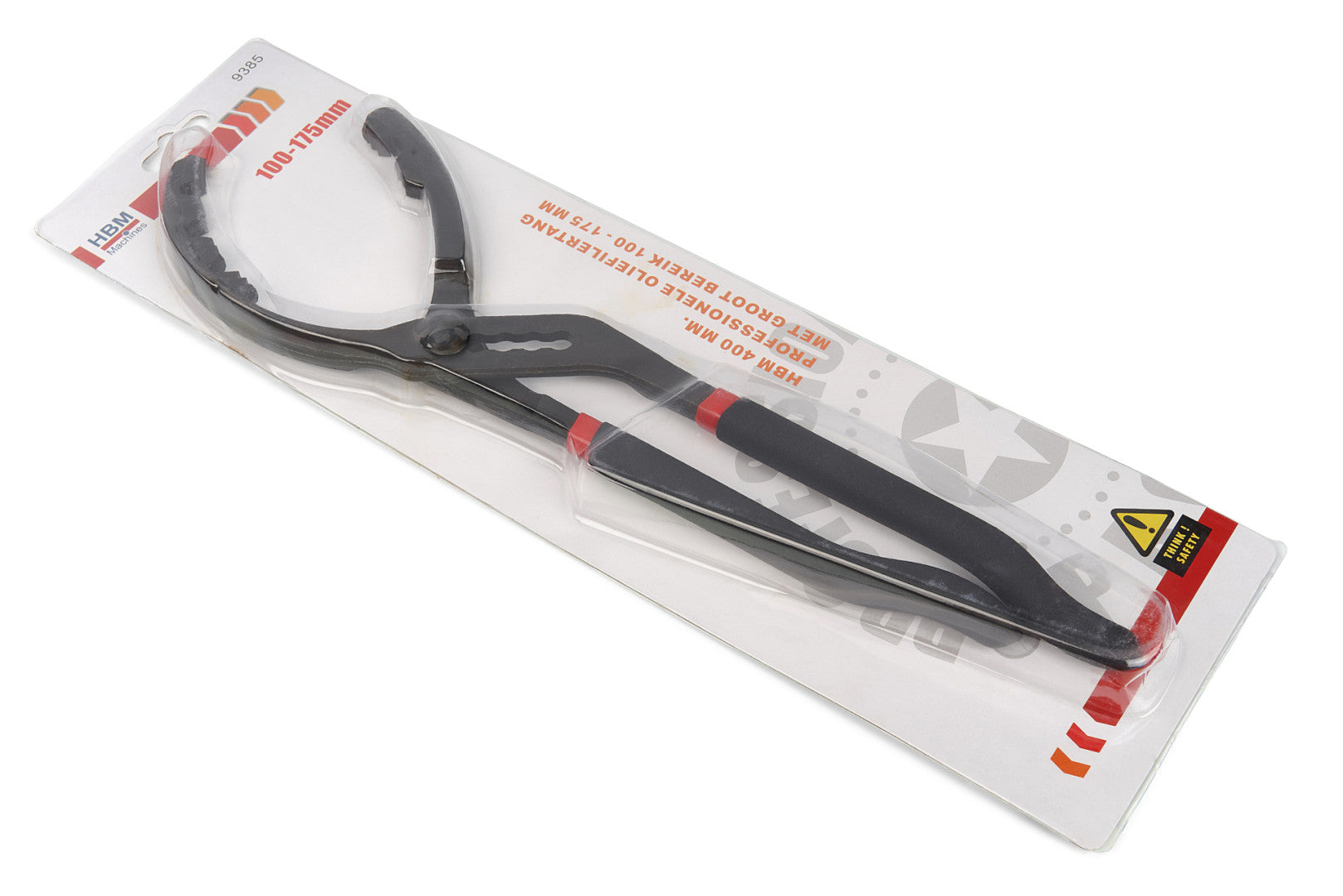 Kliešte - kľúč na olejový filter 400mm 100 - 175mm HBM