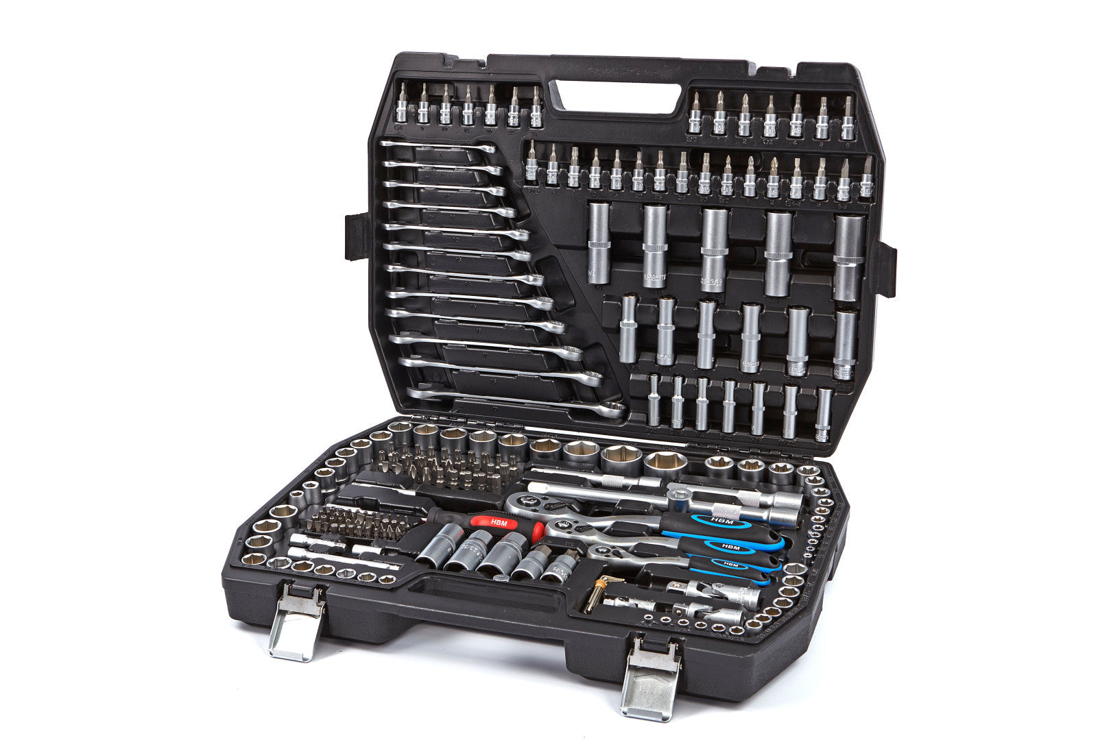 Súprava náradia - Gola sada v palcoch 216ks HBM