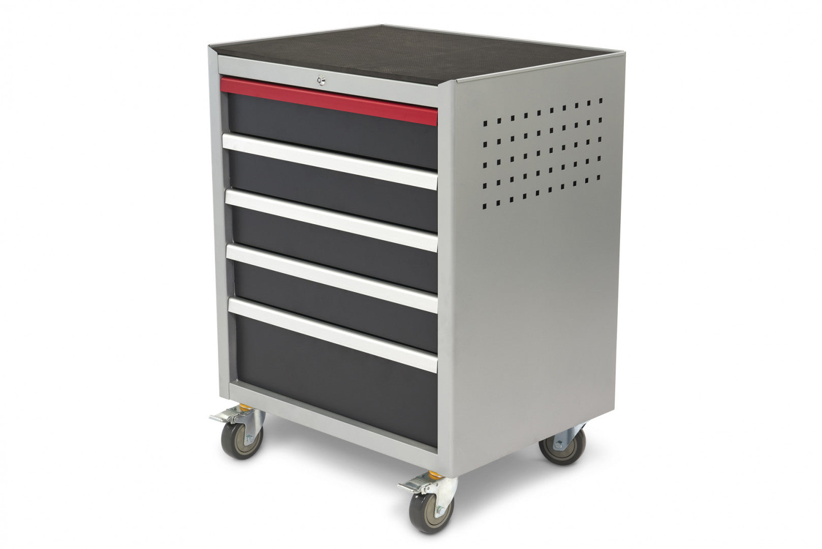 Dielenská skrinka na kolieskach - vozík na náradie s 5 zásuvkami