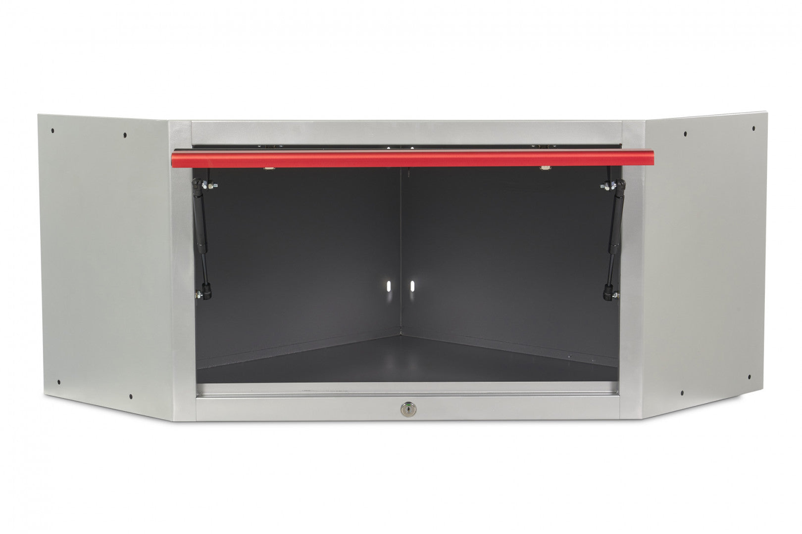 Závesný rohový korpus na stenu pre dielňu/servis