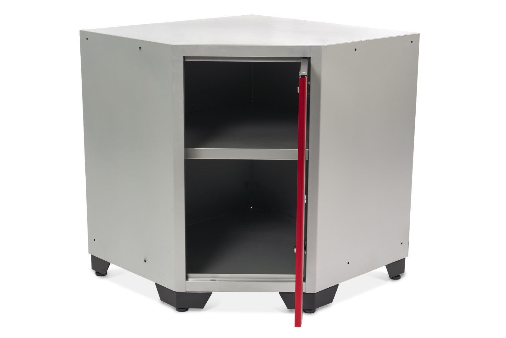 Rohová dielenská skrinka