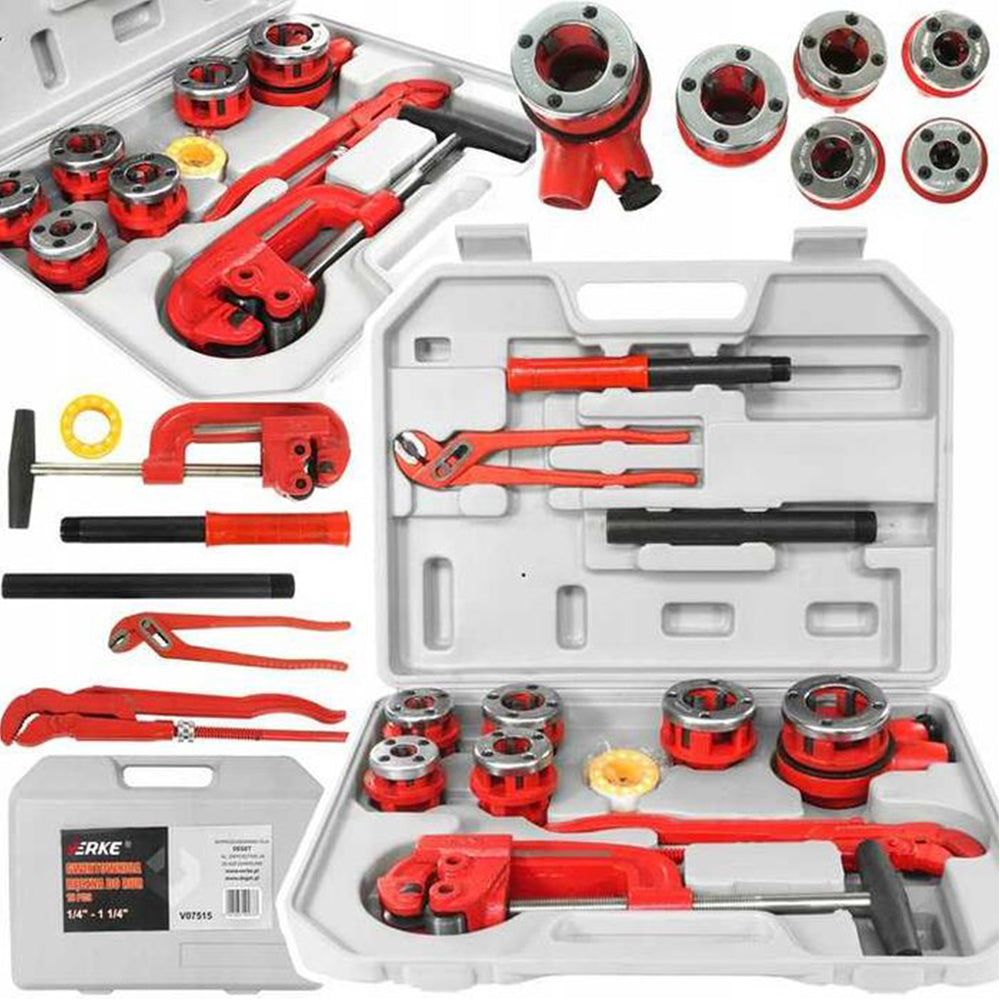 Súprava závitníkov na rúry 1/4" – 1-1/4"