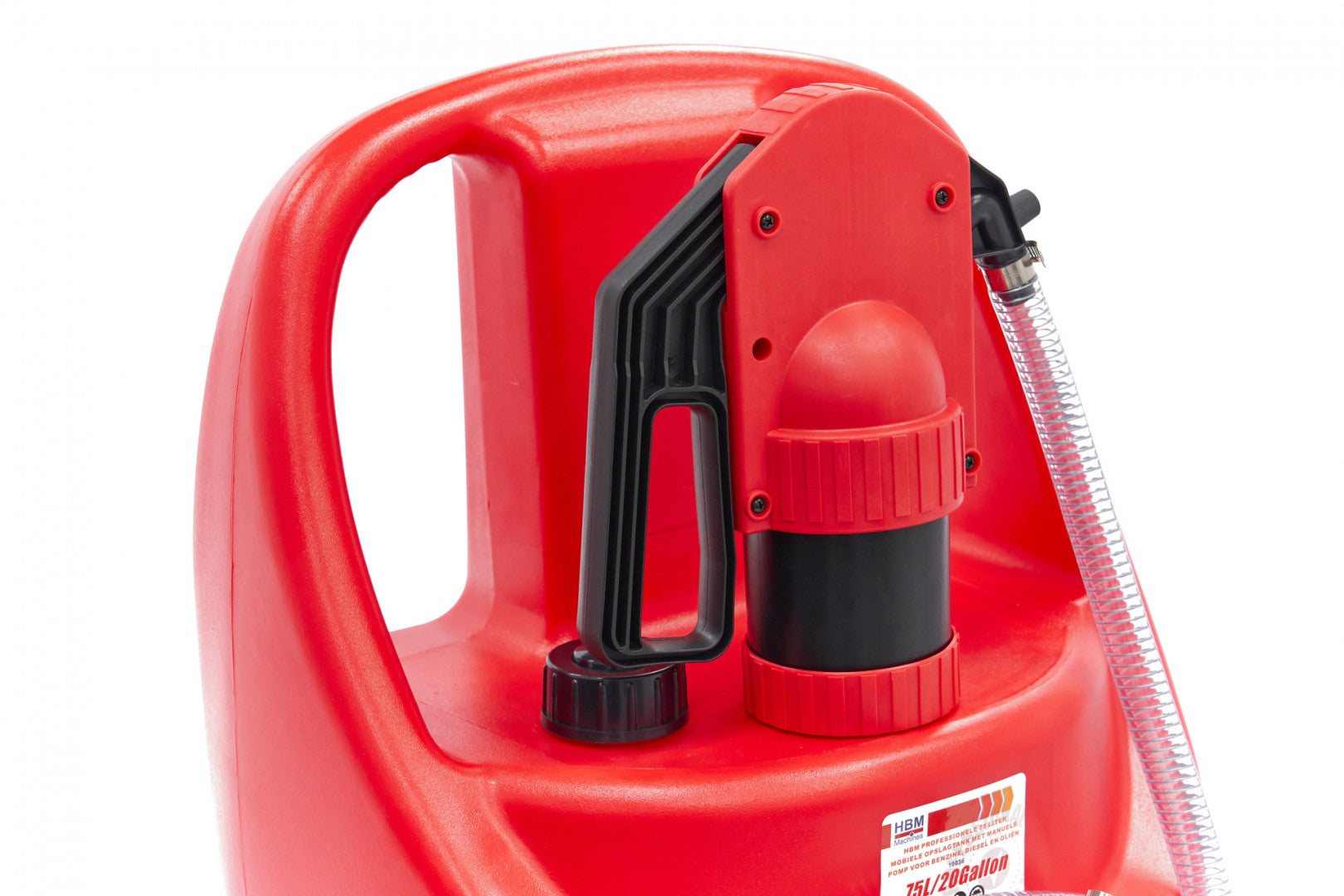 Mobilné ručná čerpacia stanica na benzín s nádržou 75l 40 l/min HBM