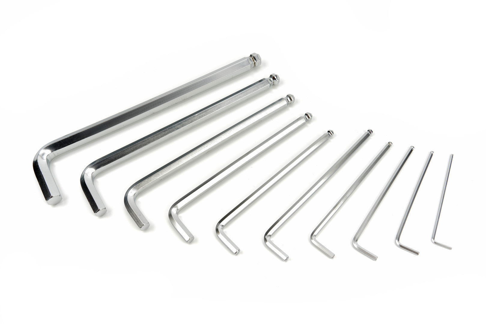 Sada imbus kľúčov typu l s guľou 3–17 mm hbm