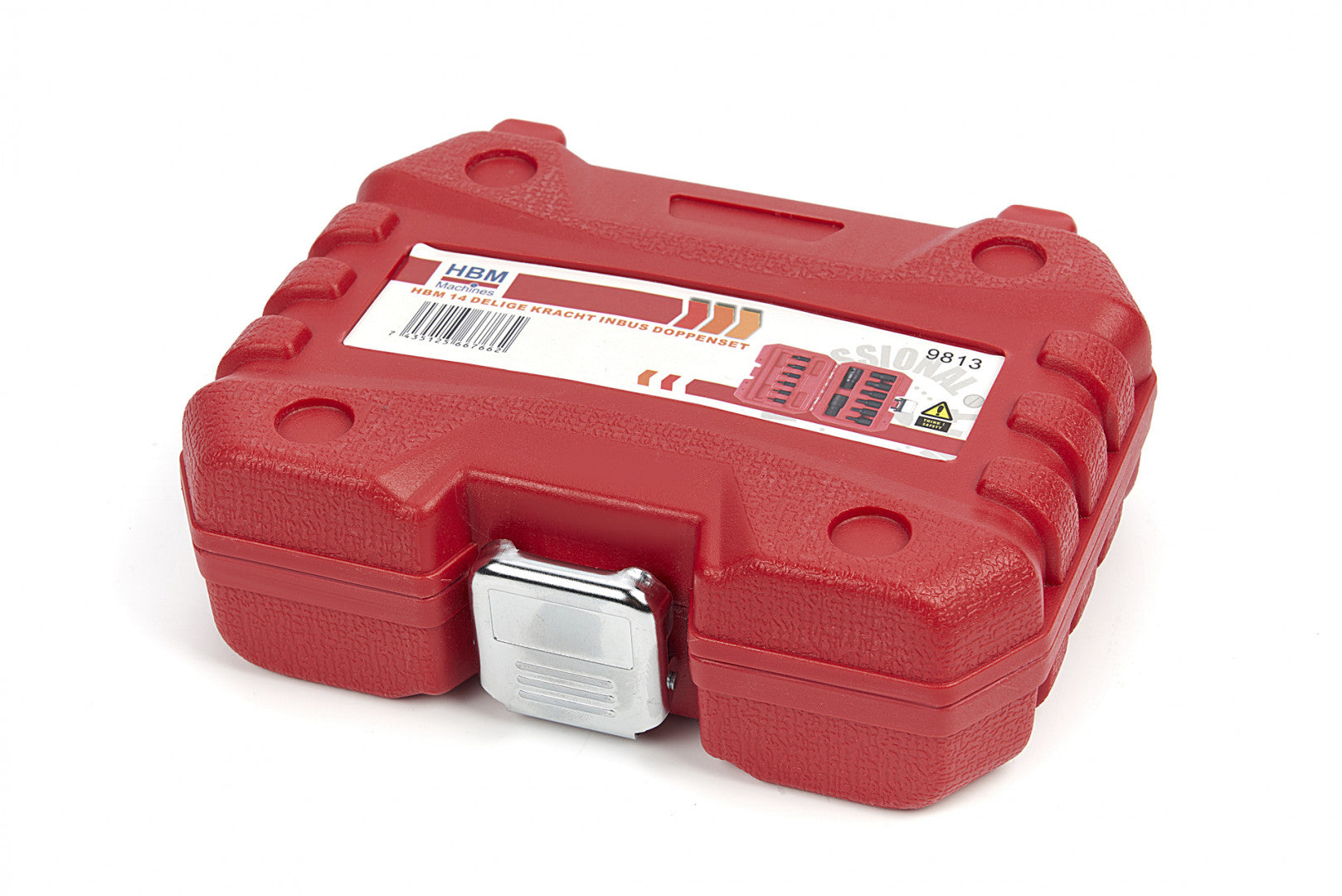 Sada 14 rázových hlavíc imbus bit 6-hran, 2,5 - 19mm, 1/4'' - 1/2'' HBM Machines Holandsko