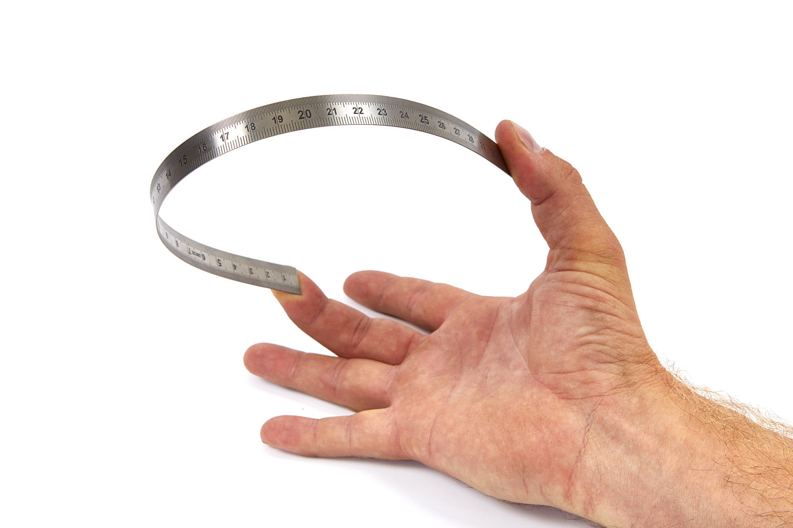 Oceľové ohybné pravítko RVS 300mm HBM