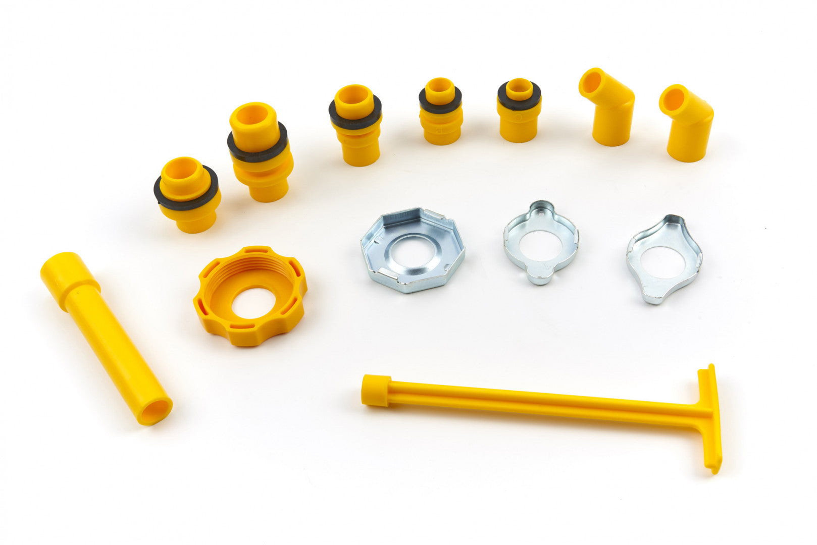 Súprava špeciálnych lievikov a adaptérov na výmenu chladiacej kvapaliny a nemrznúcej zmesi