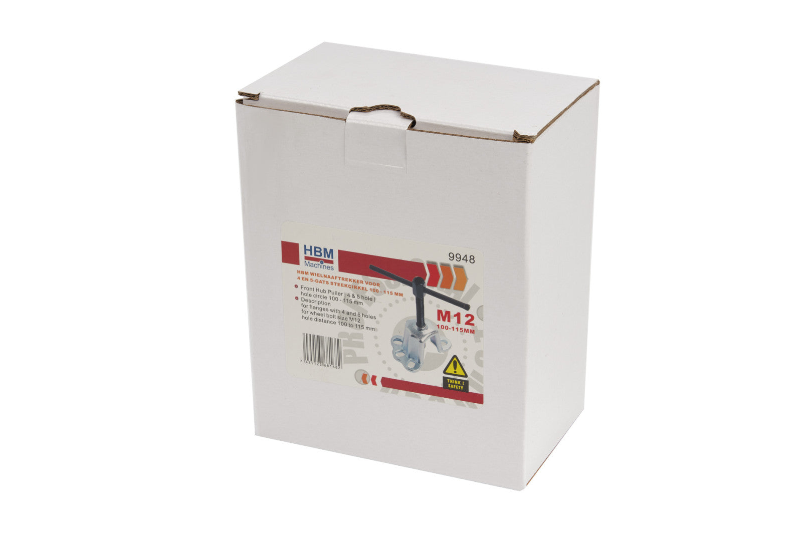 Sťahovák bubnov a nábojov kolies 100–115 mm hbm