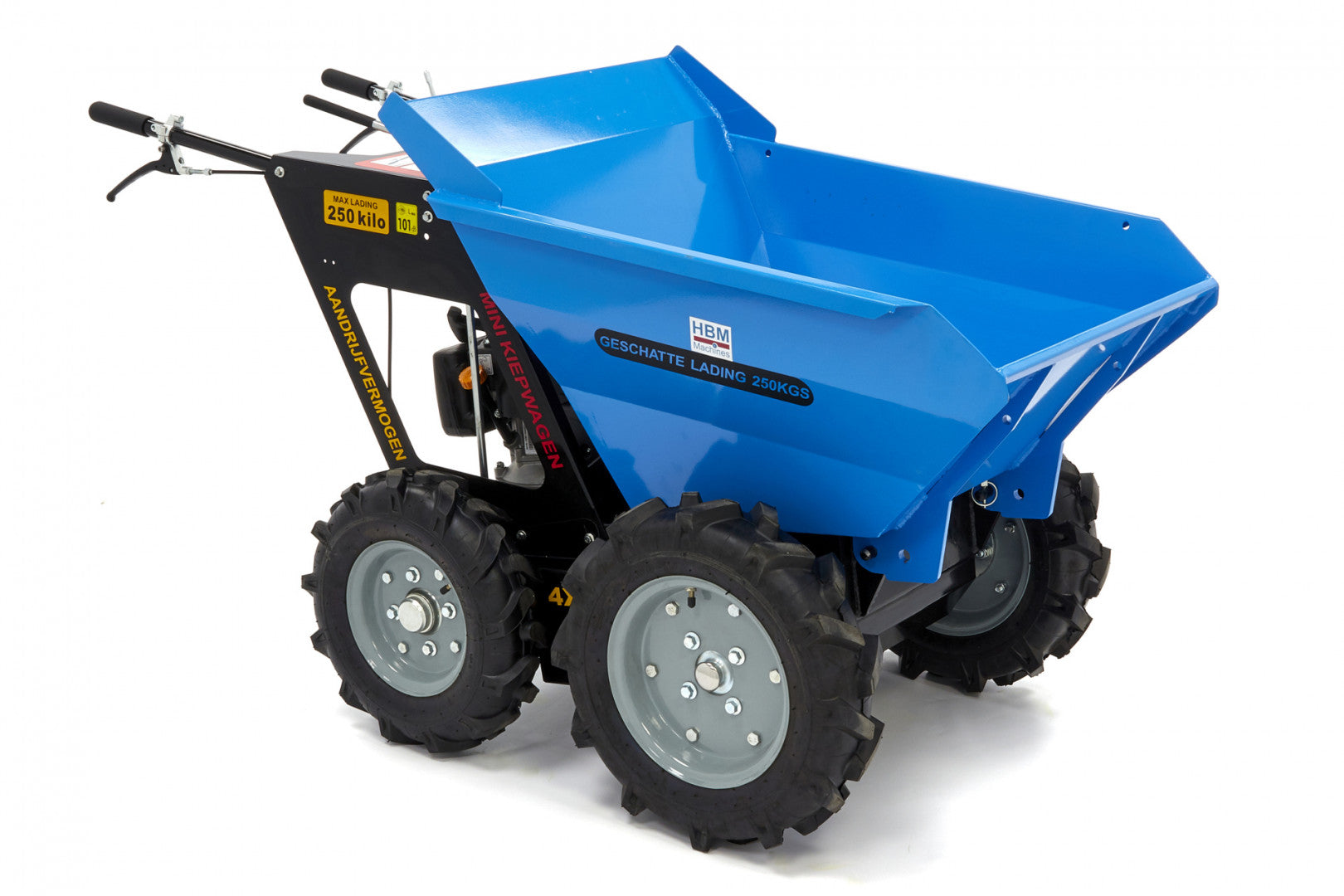 Mini dumper - výklopný vozík 250kg 6,5hp 196cm3 HBM
