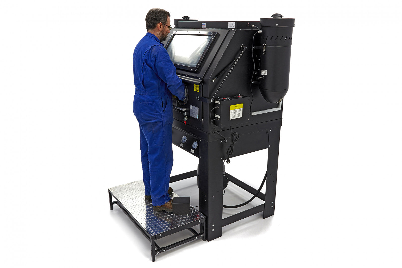 Pieskovacia kabína - box s vákuom a 2 odsávačmi SBC 990