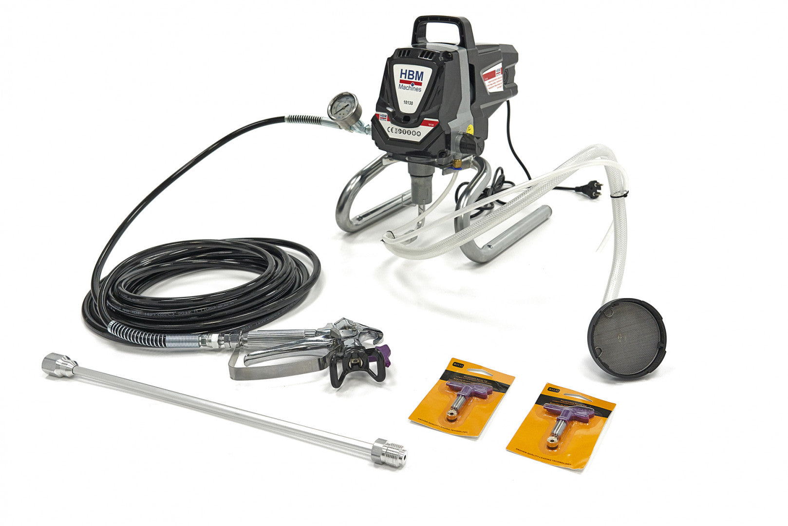 Agregát - bezvzduchová hydrodynamická lakovacia jednotka - striekacia pištoľ 1010W HBM