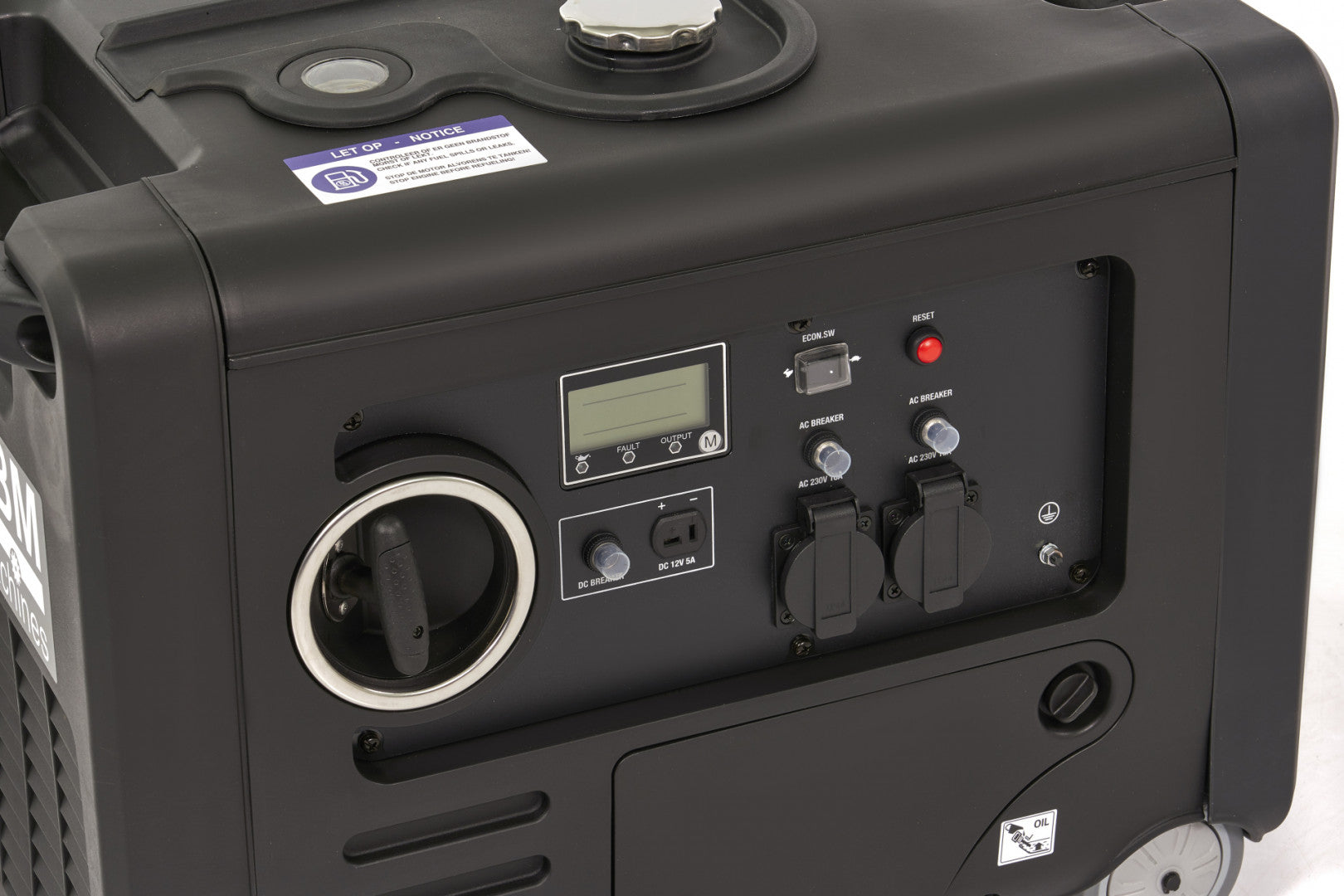 Invertorový benzínový generátor - elektrocentrála 4kW HBM