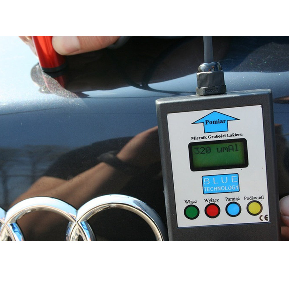 Tester na meranie hrúbky laku, hliníka, ocele a zinku
