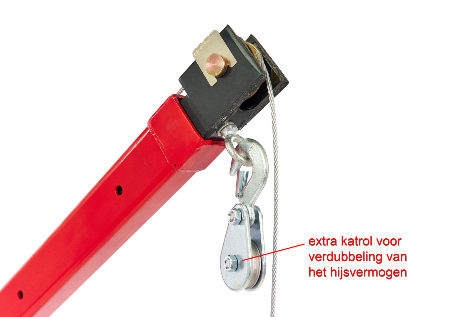 Elektrický pick-up žeriav 500kg Mammuth Holandsko