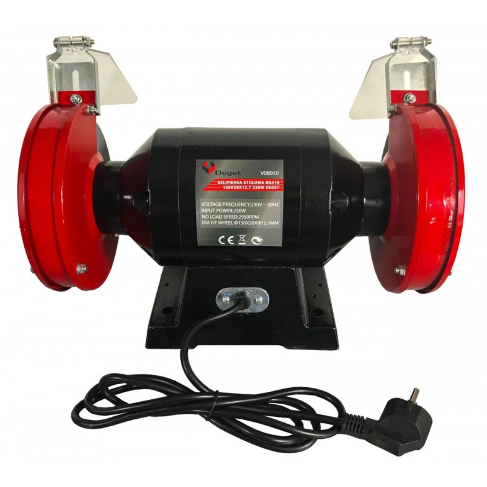 Stolová dvojkotúčová brúska 150mm, 250W, 230V