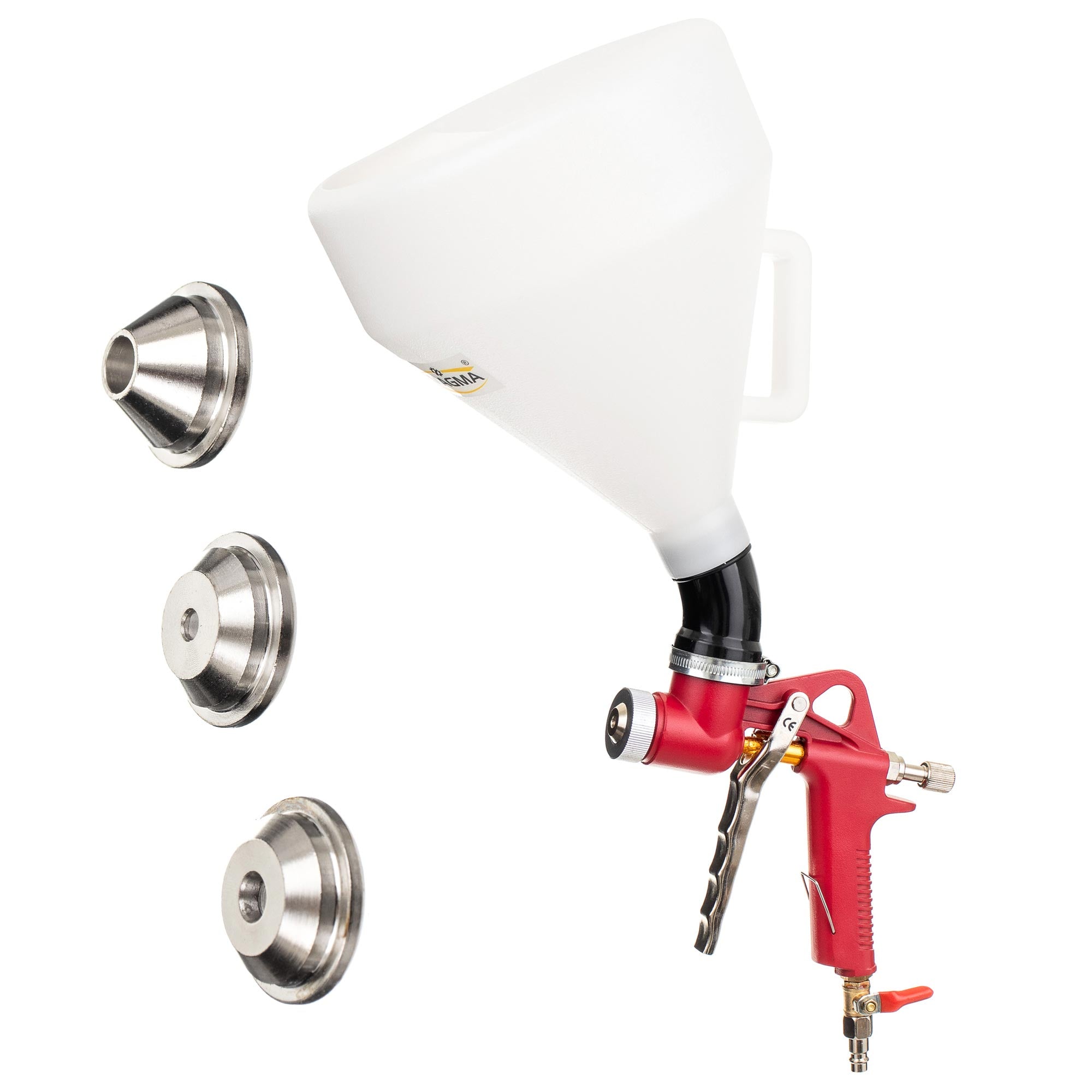 Pneumatická pištoľ na lakovanie a stierkovanie 5l