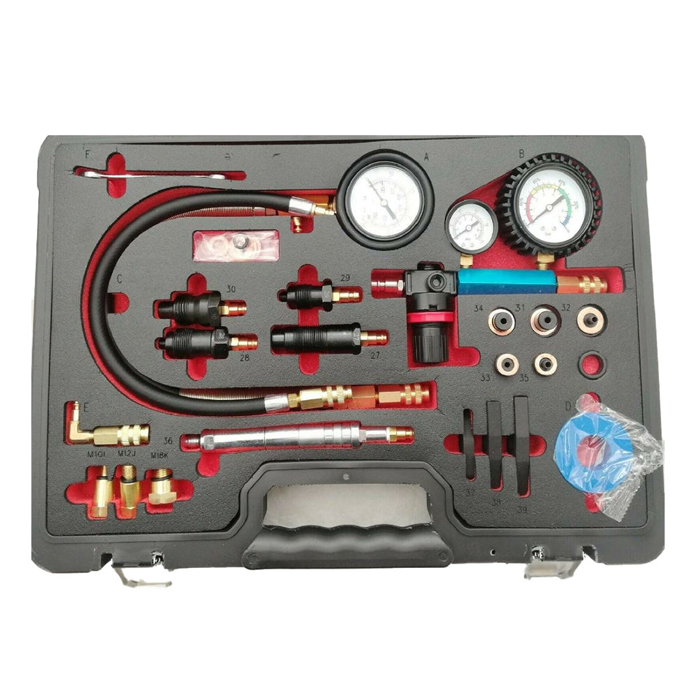 Sada na testovanie kompresie a straty tlaku pre benzín/diesel