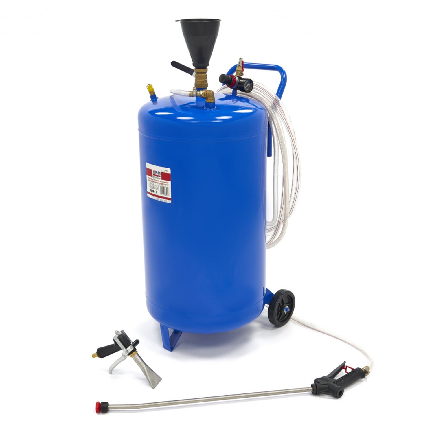 Pneumatický rozprašovač aktívnej peny - napeňovač 80l HBM