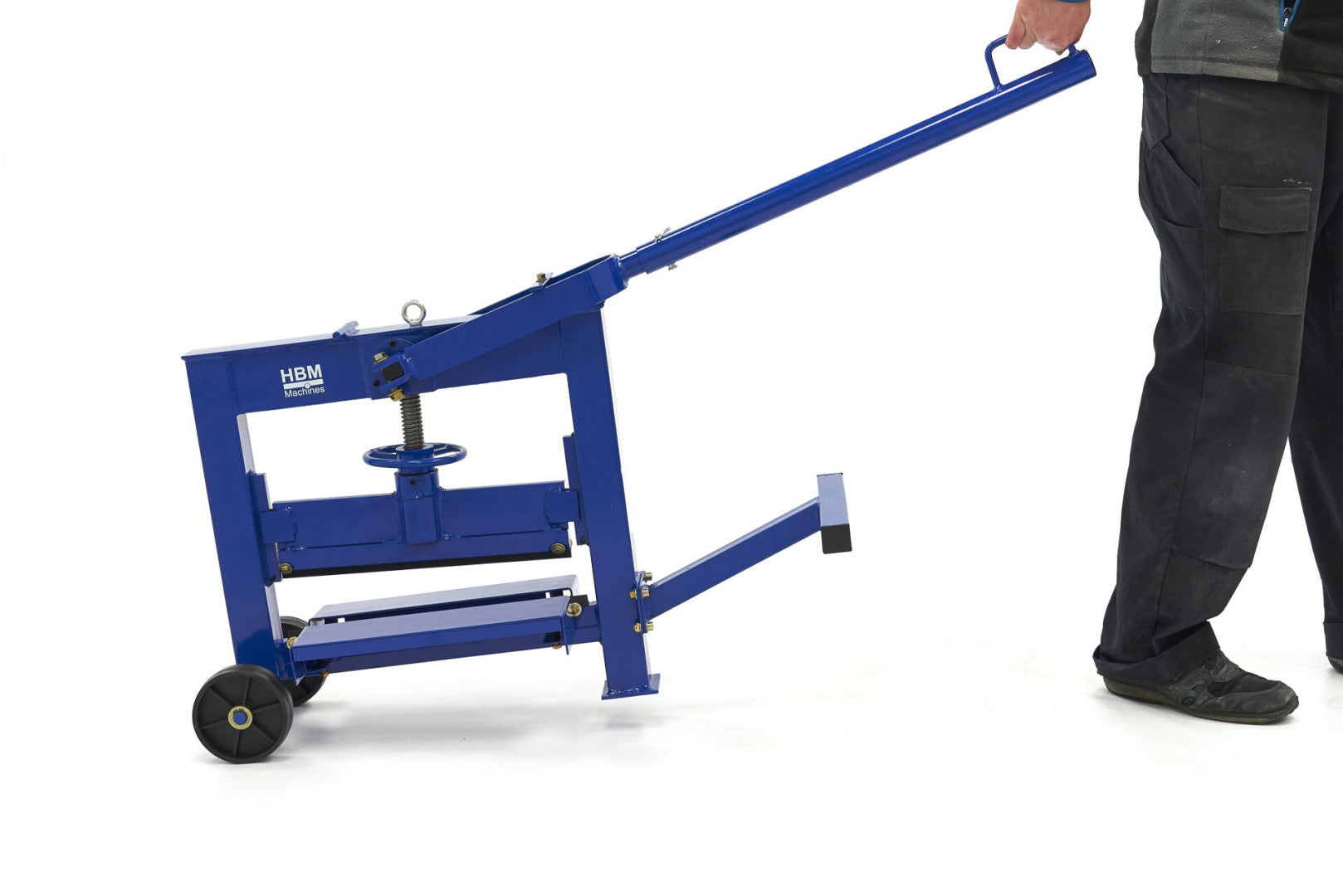 Gilotína - rezačka - lamačka na dlažbu, obrubníky, kocky 420mm HBM