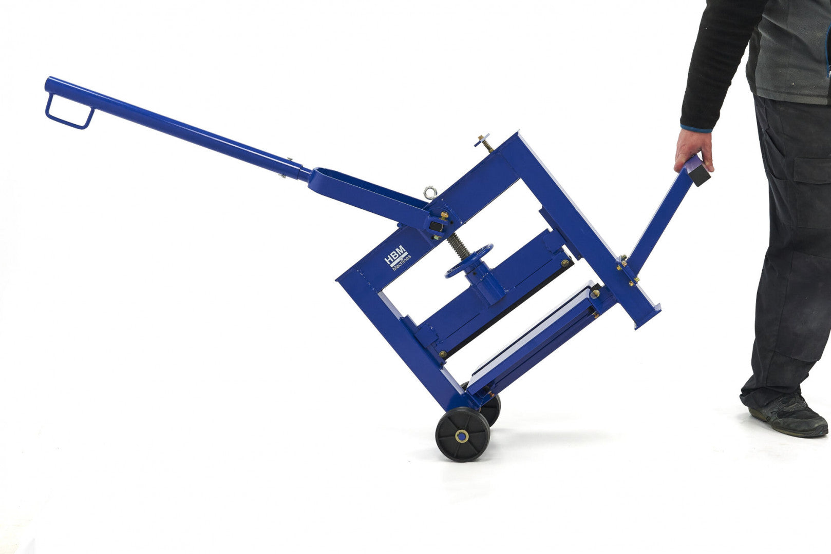 Gilotína - rezačka - lamačka na dlažbu, obrubníky, kocky 420mm HBM