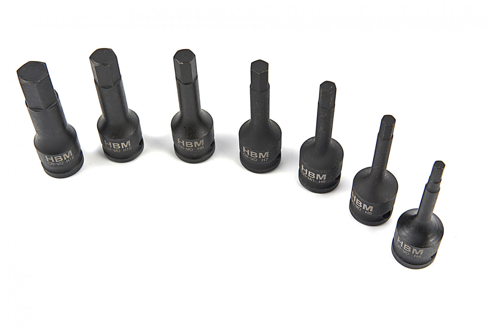 Sada 7 rázových imbus bitov 3/8'' HBM