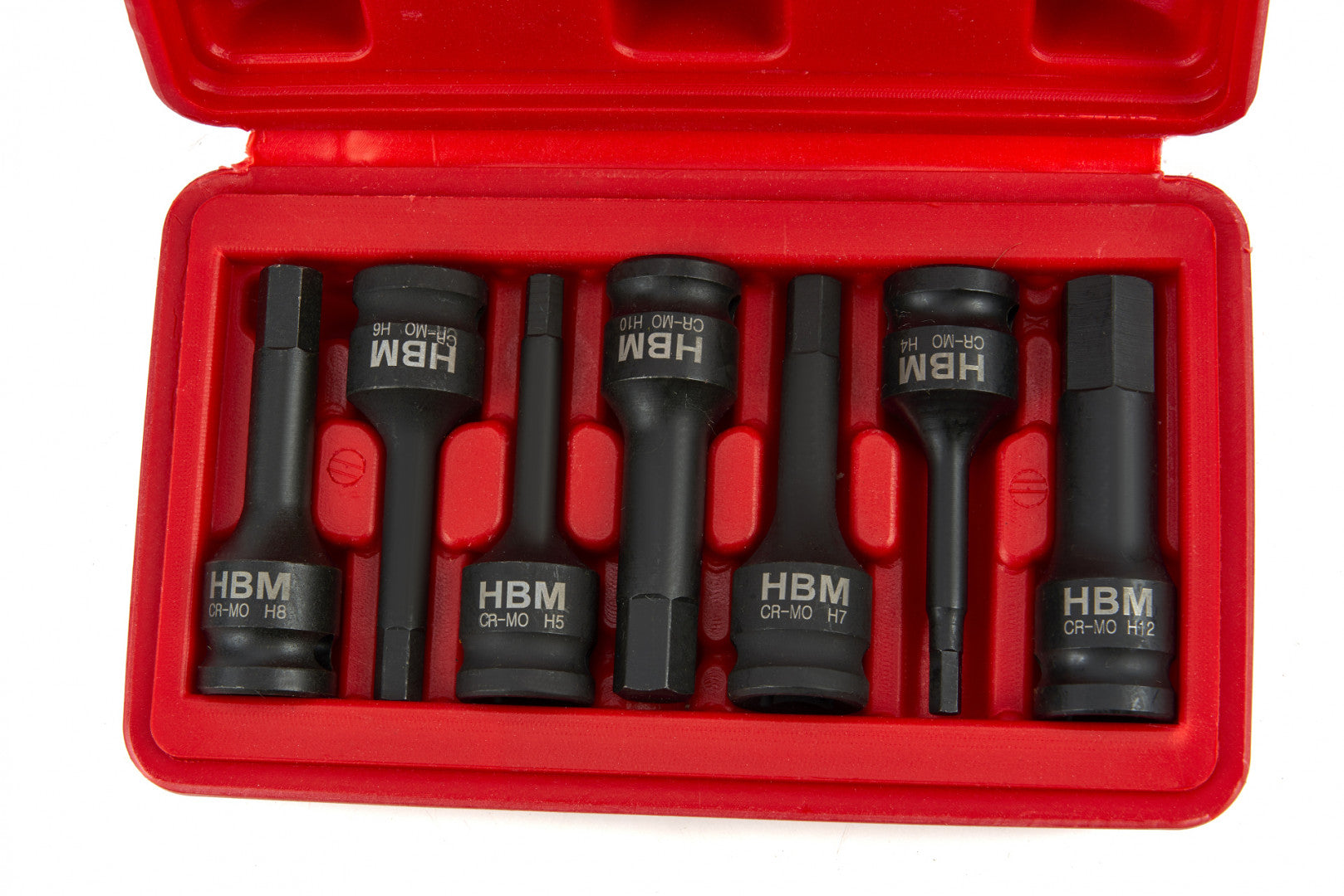 Sada 7 rázových imbus bitov 3/8'' HBM